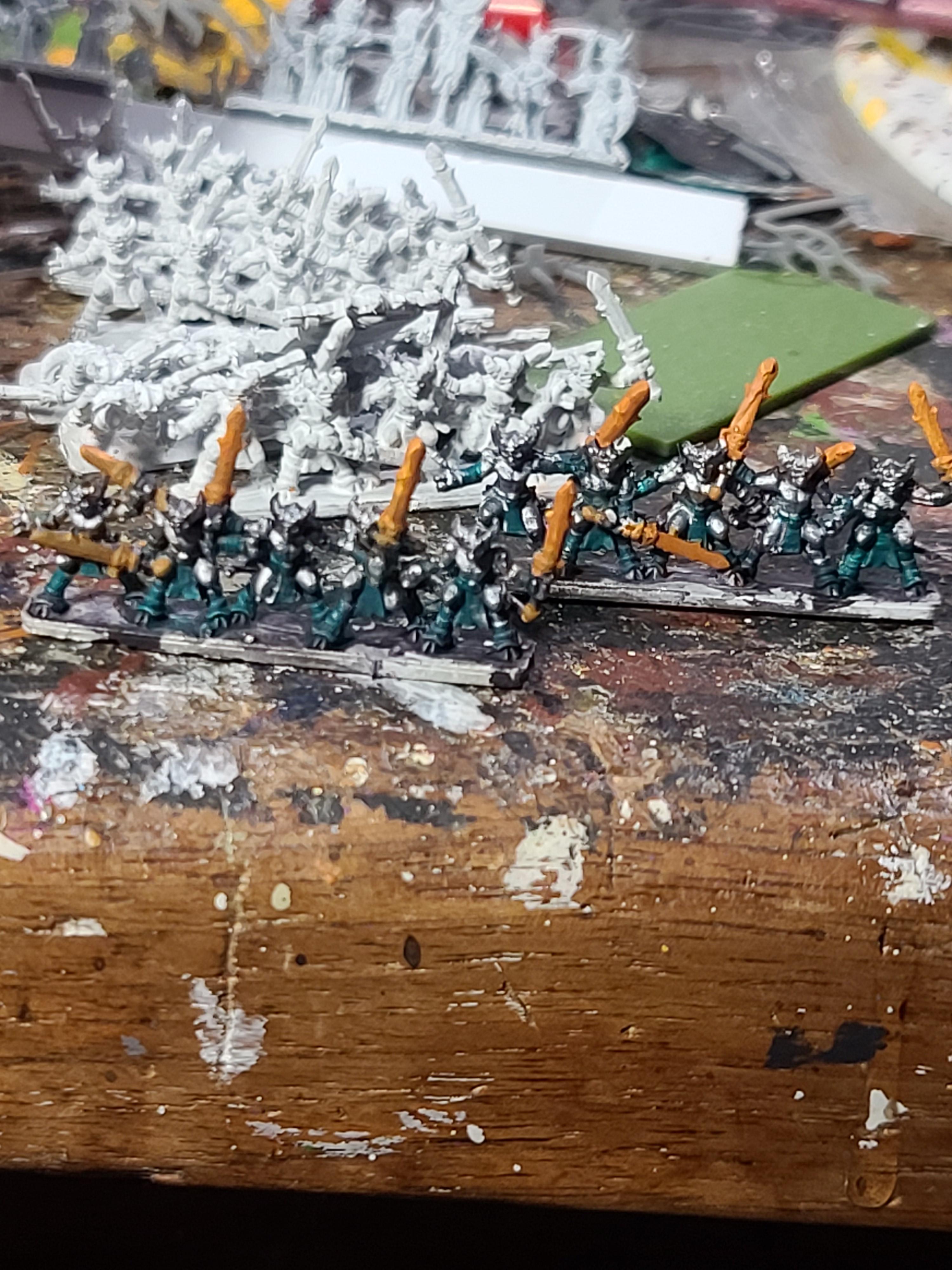 10mm, Daemons, Khorne, Onslaught Miniatures, Warmaster
