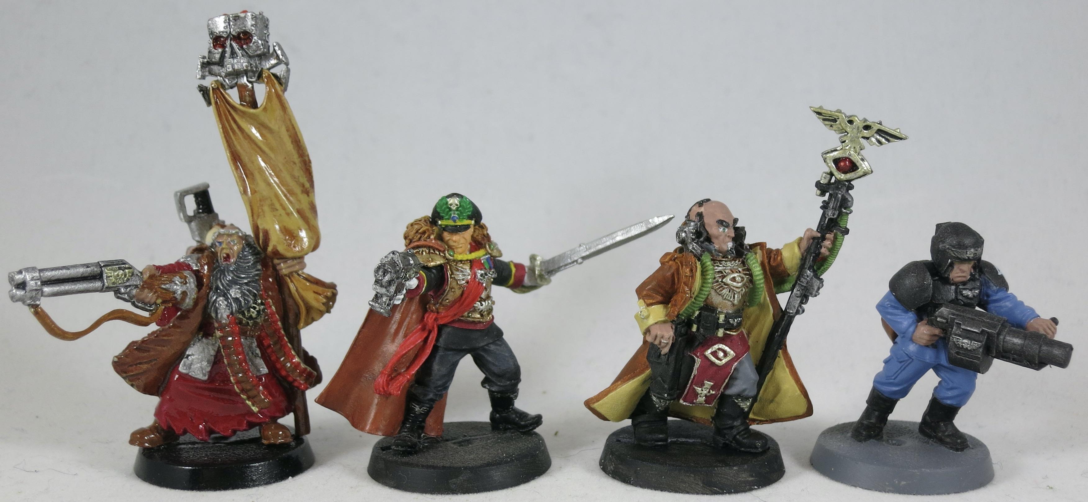 Commissar, Impeiral Guard, Lord, Priest, Psyker
