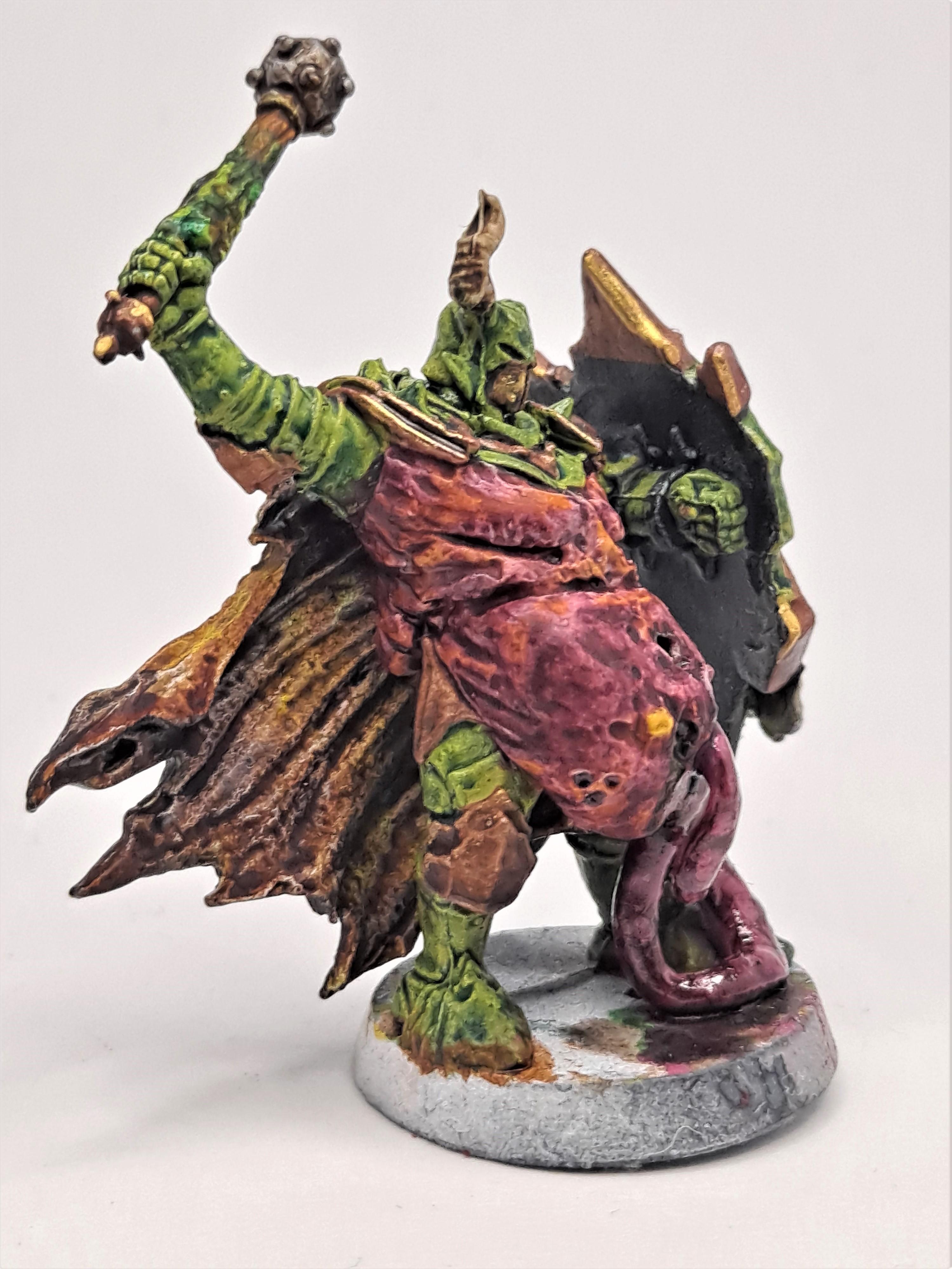 Champion, Chaos, Chaos Warrior, Chosen, Customized, Dread Warrior, Dreadnought, Greenstuff, Hero Quest, Heroquest, Modded, Nurgle, Slave Of Darkness