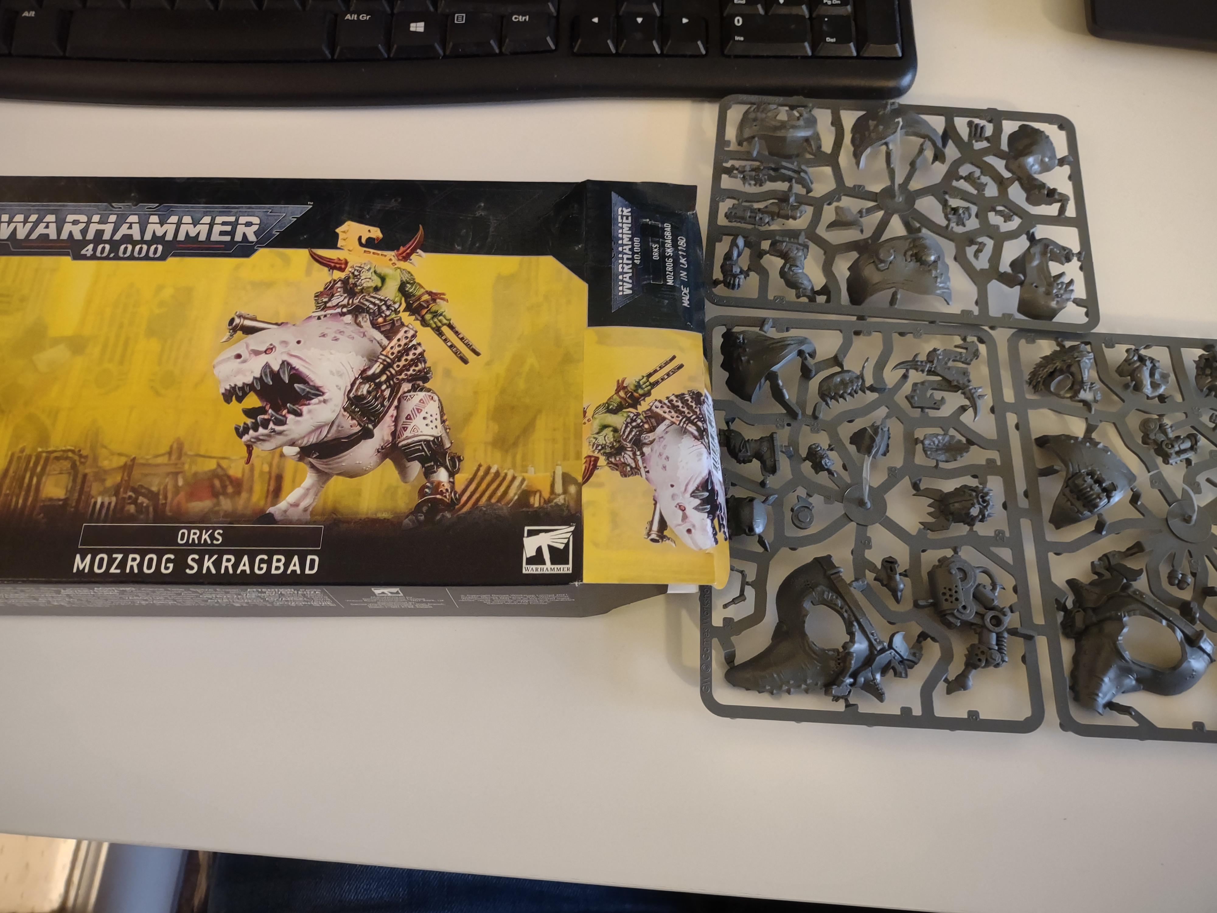 Mozrog Skragbad, Orks, The Great White Squid, Warlord