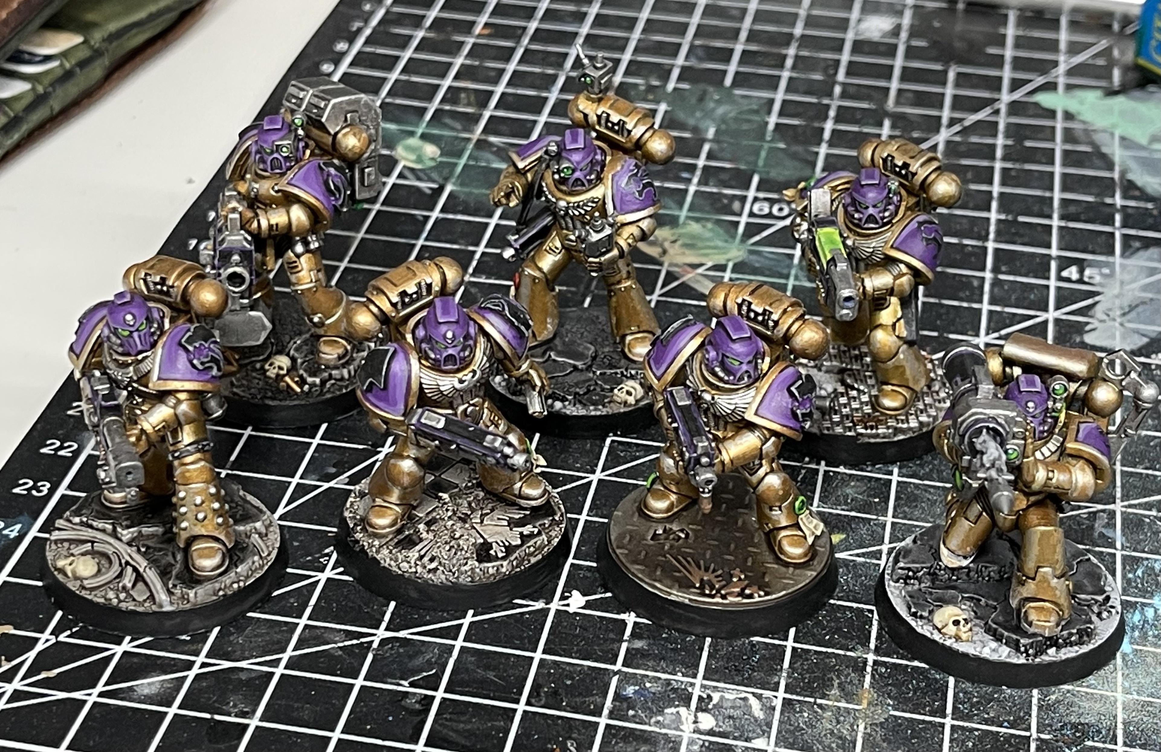 Space Marines, Tactical Squad, Void Panthers, Warhammer 40,000