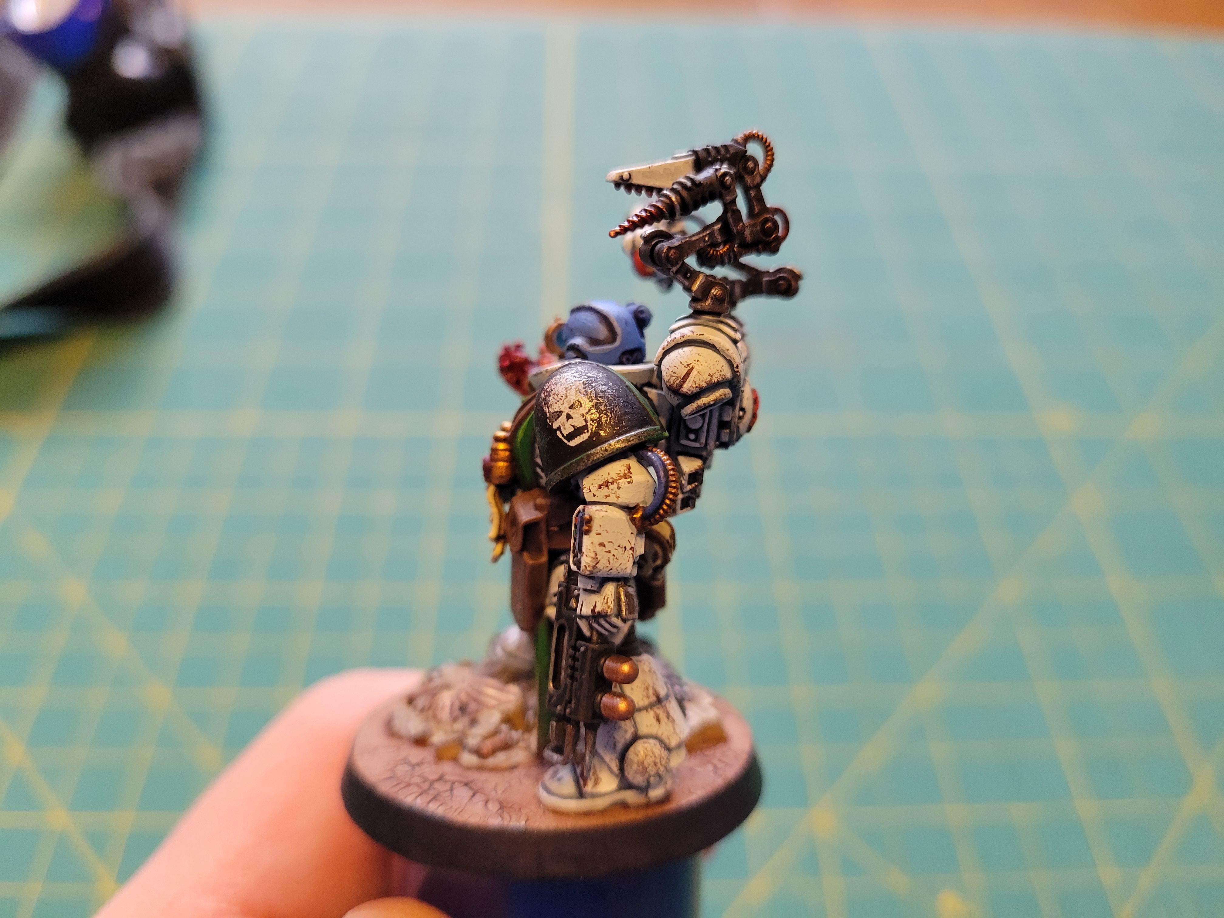 Apothecary, Doom, Doom Legion, Legion, Primaris, Primaris Apothacary, Reductor Pistol