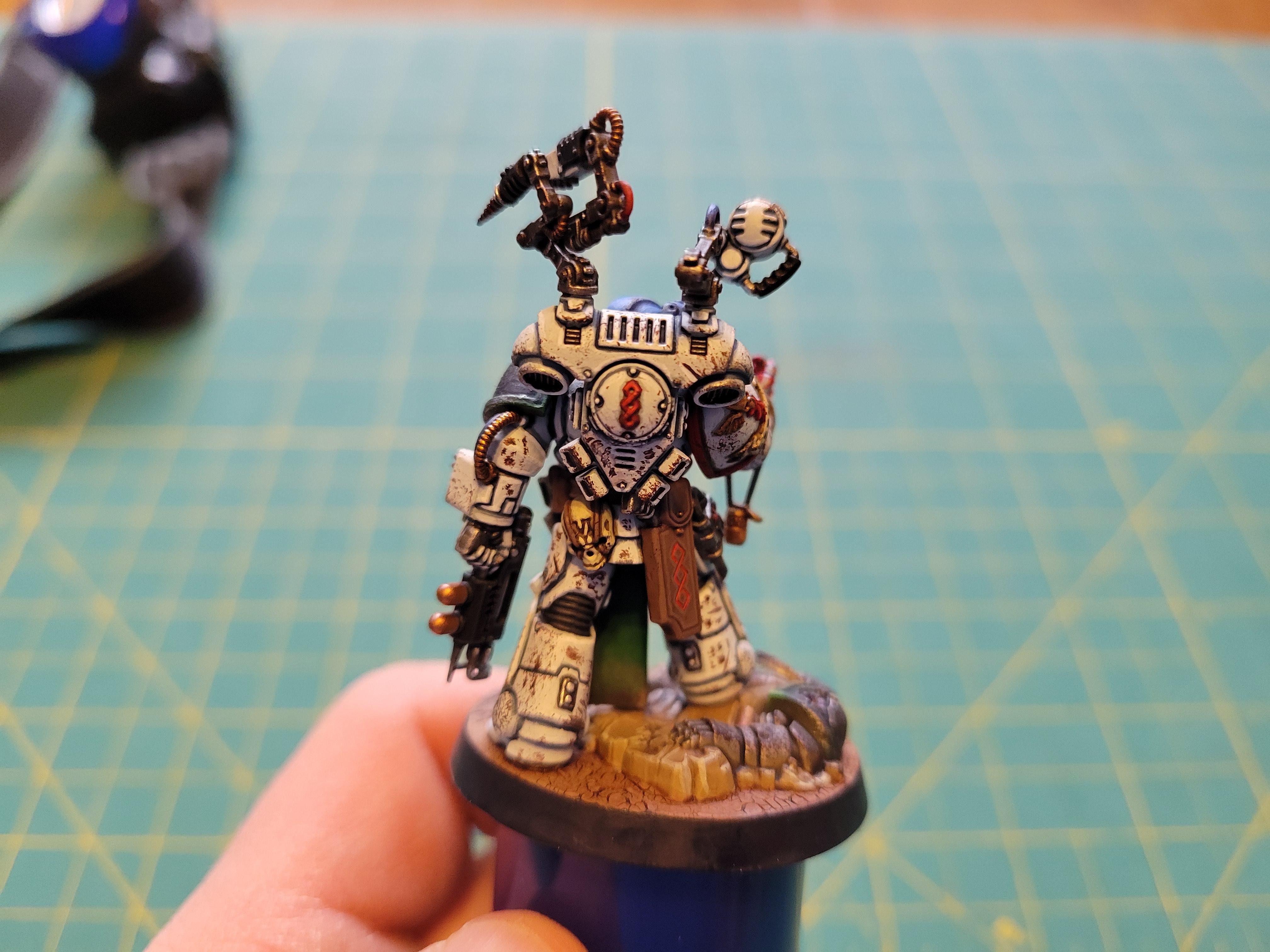 Apothecary, Doom, Doom Legion, Legion, Primaris, Primaris Apothacary, Reductor Pistol