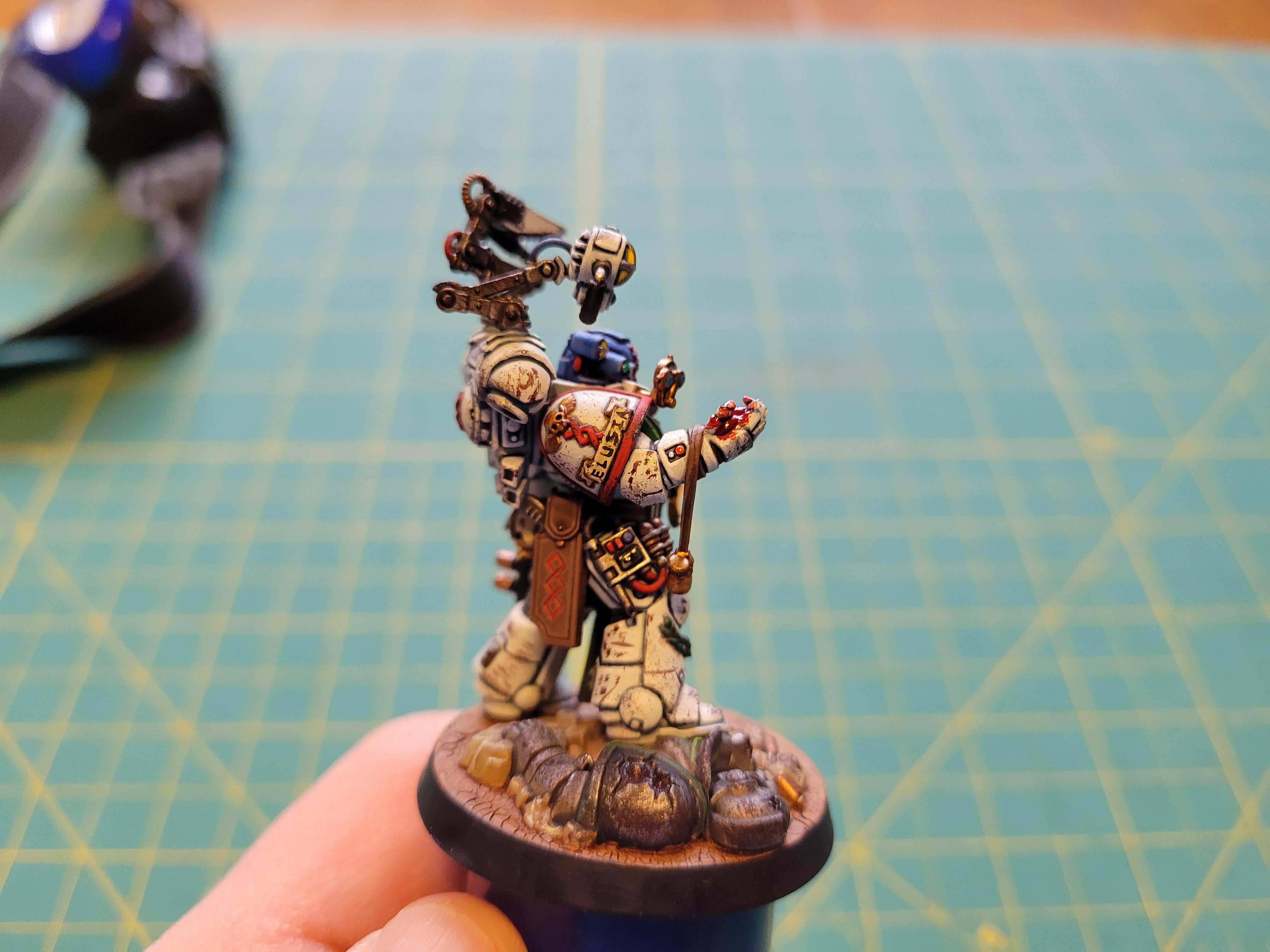 Apothecary, Doom, Doom Legion, Legion, Primaris, Primaris Apothacary, Reductor Pistol
