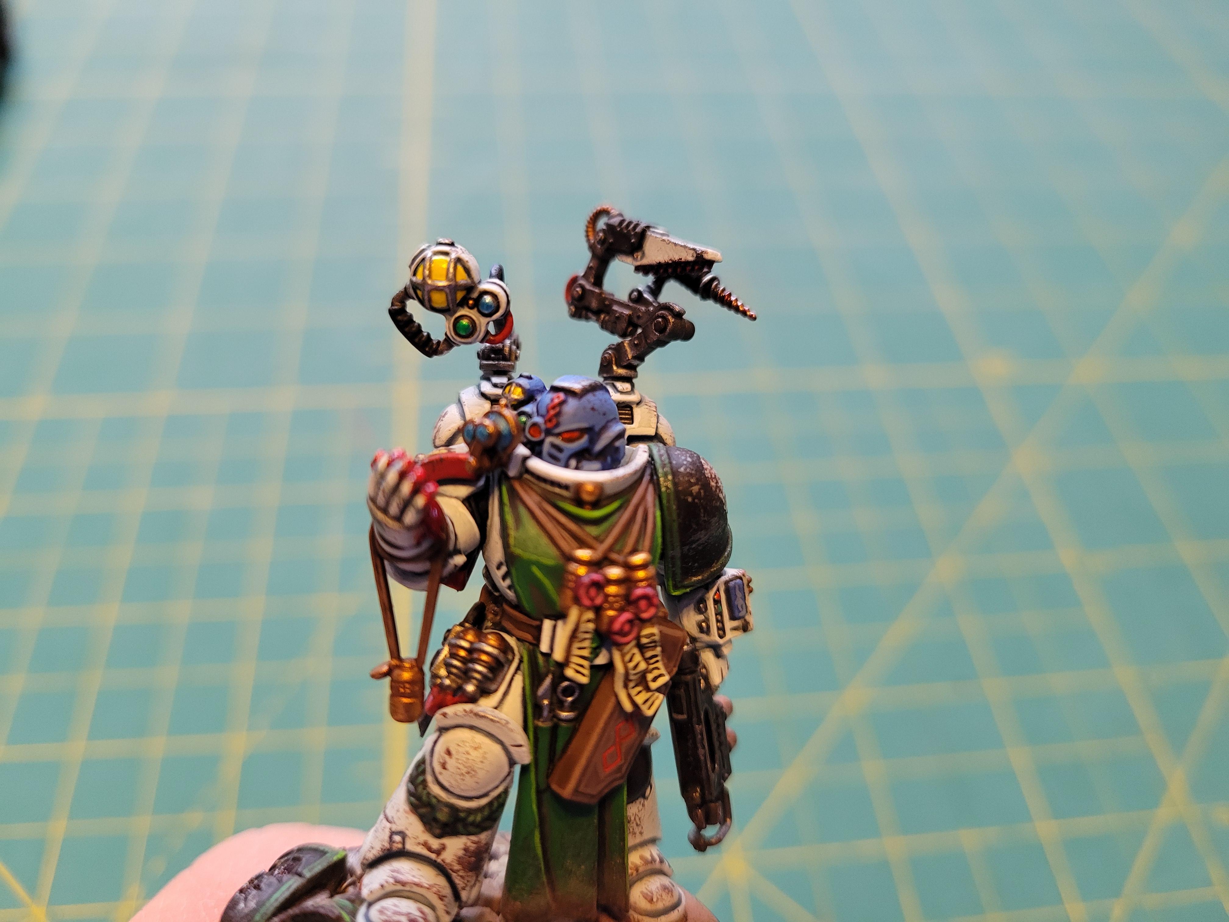 Apothecary, Doom, Doom Legion, Legion, Primaris, Primaris Apothacary, Reductor Pistol