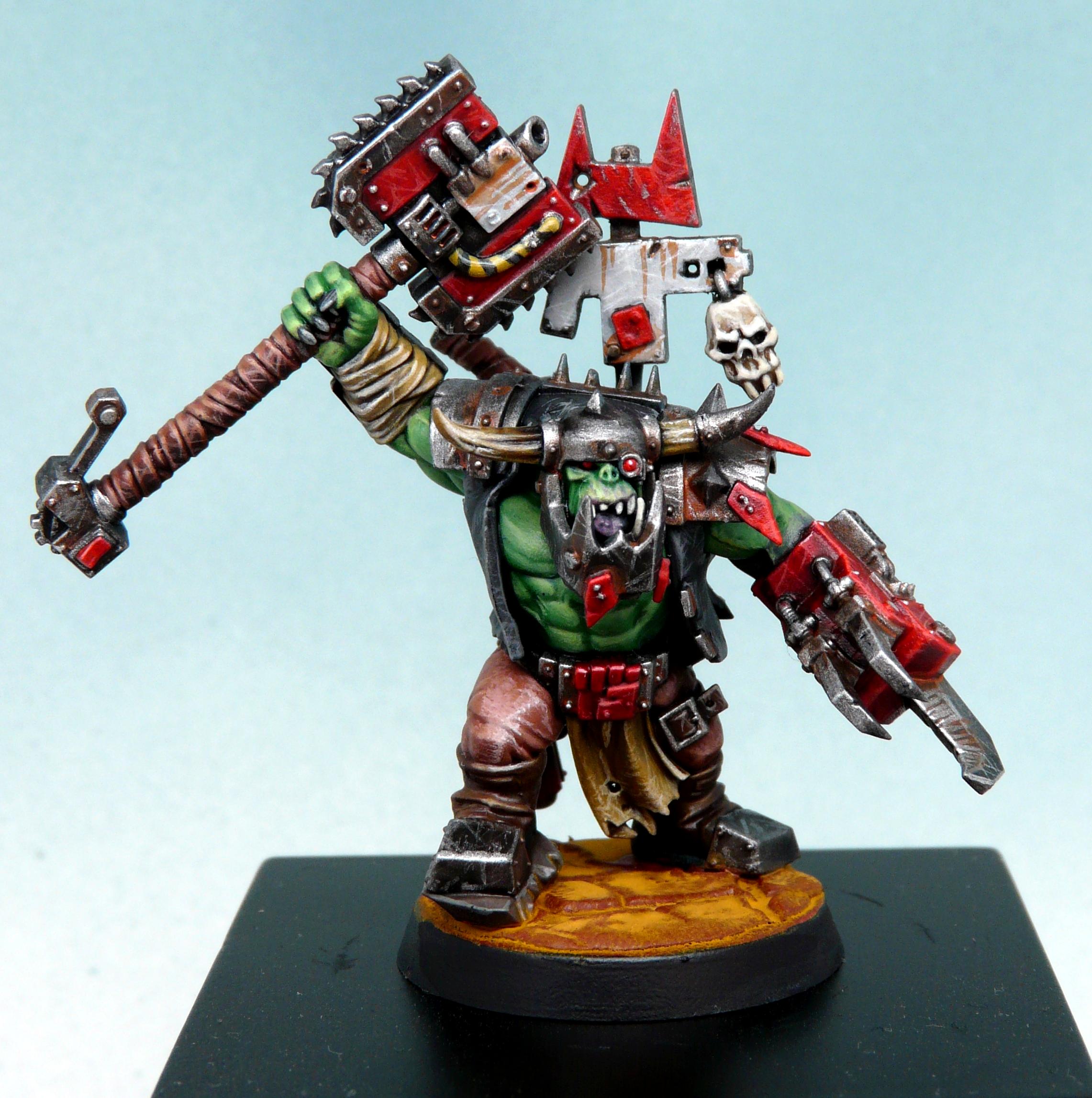 Flingboy, Nob, Orks, Nobz Flingboy 