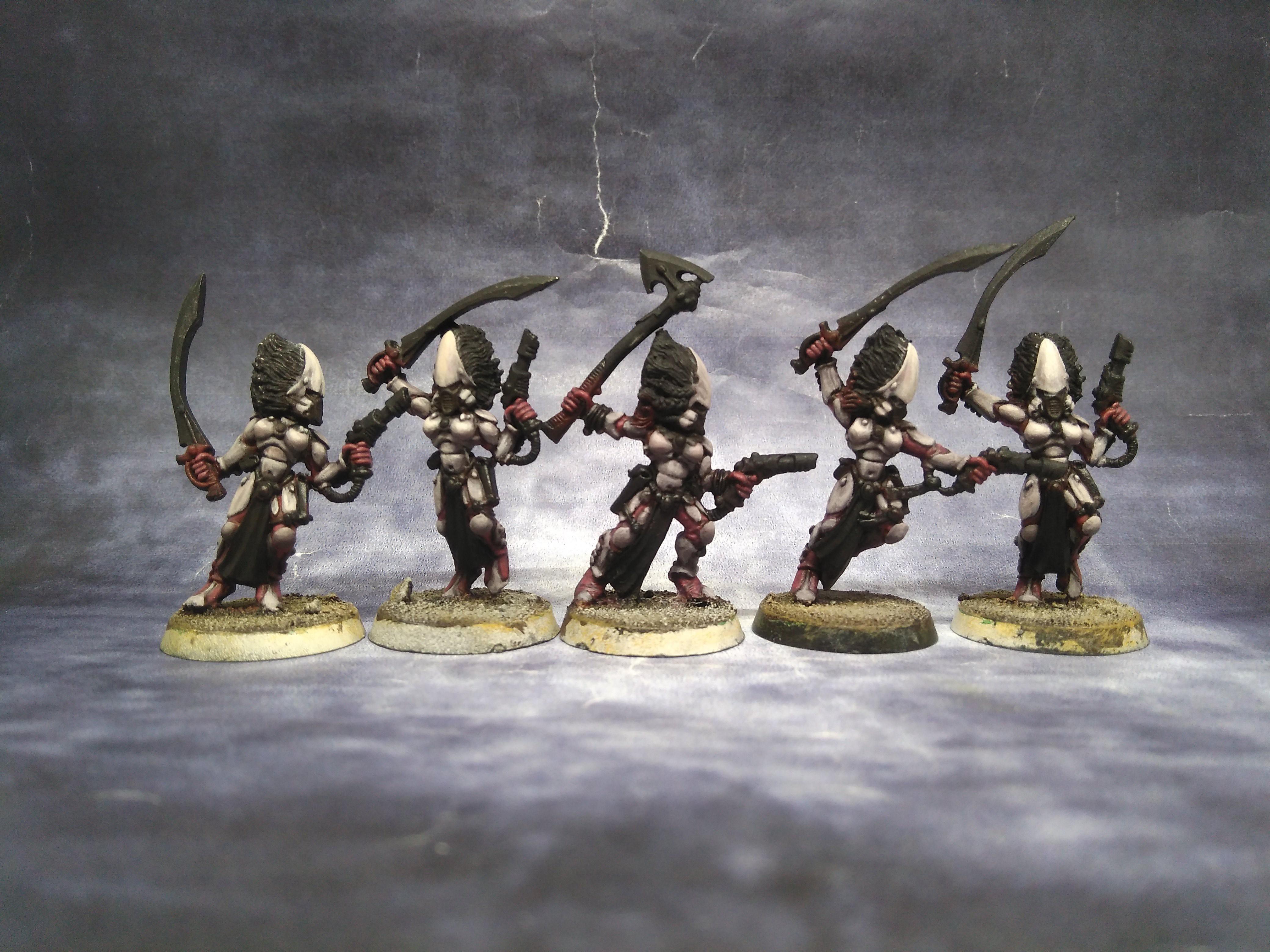 Aspect Warrior, Citadel, Eldar, February2022, Howling Banshees, Oldhammer, Warhammer 40,000, Work In Progress