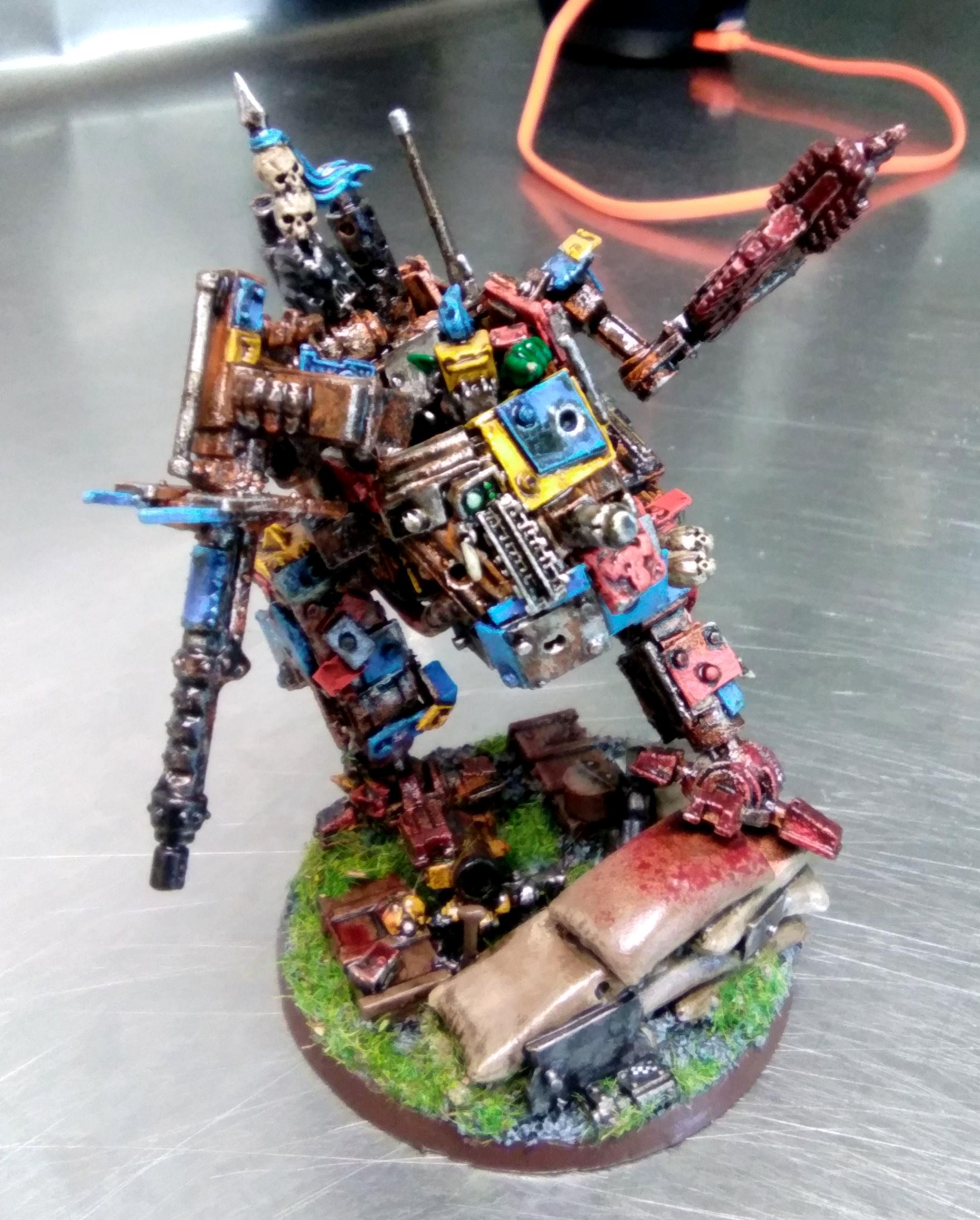 Mega Armoured Warboss, Warboss