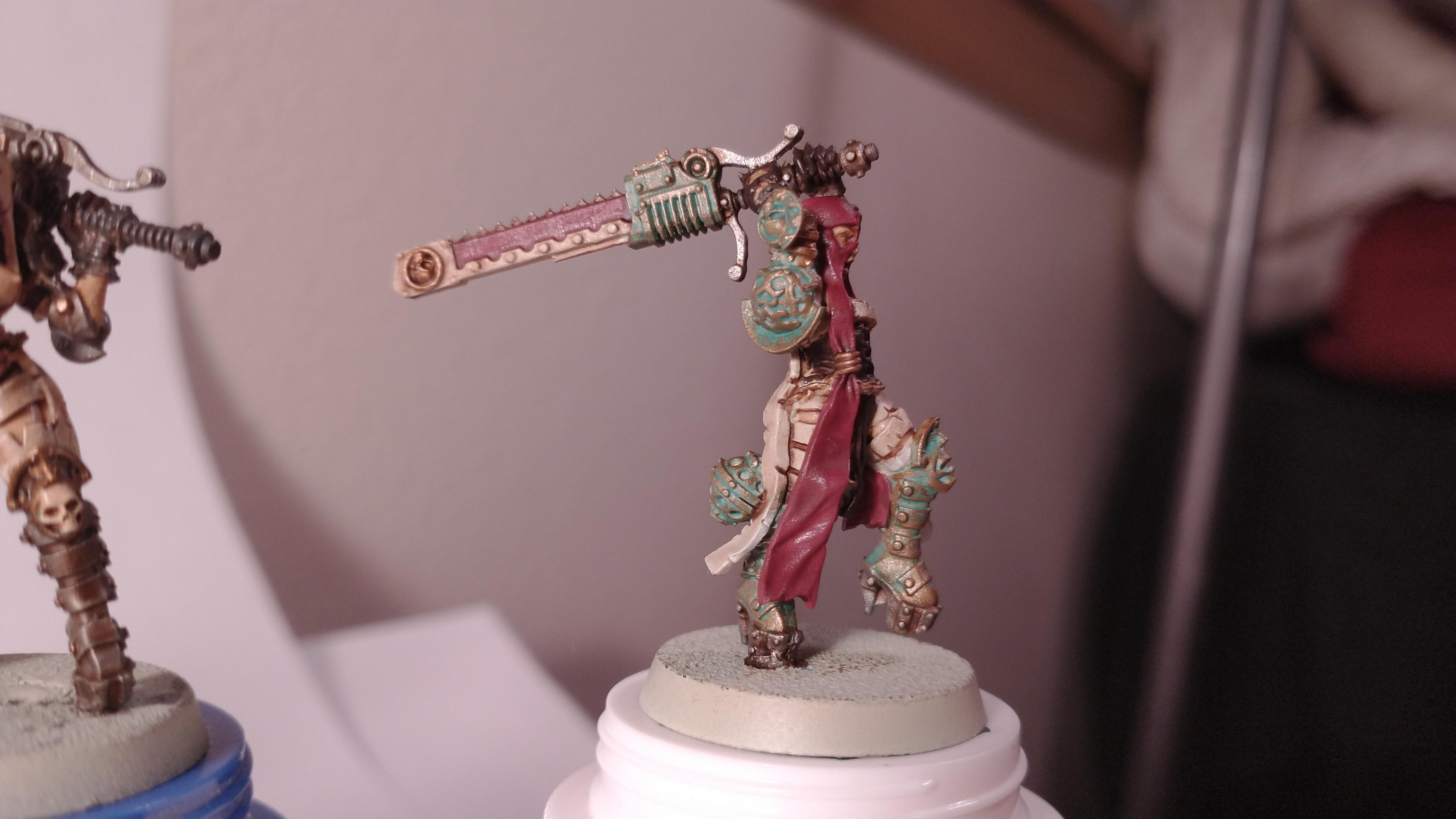 Adepta, Chainsword, Cultist, Cultists, Nsfw, Repentia, Repentias, Sororitas