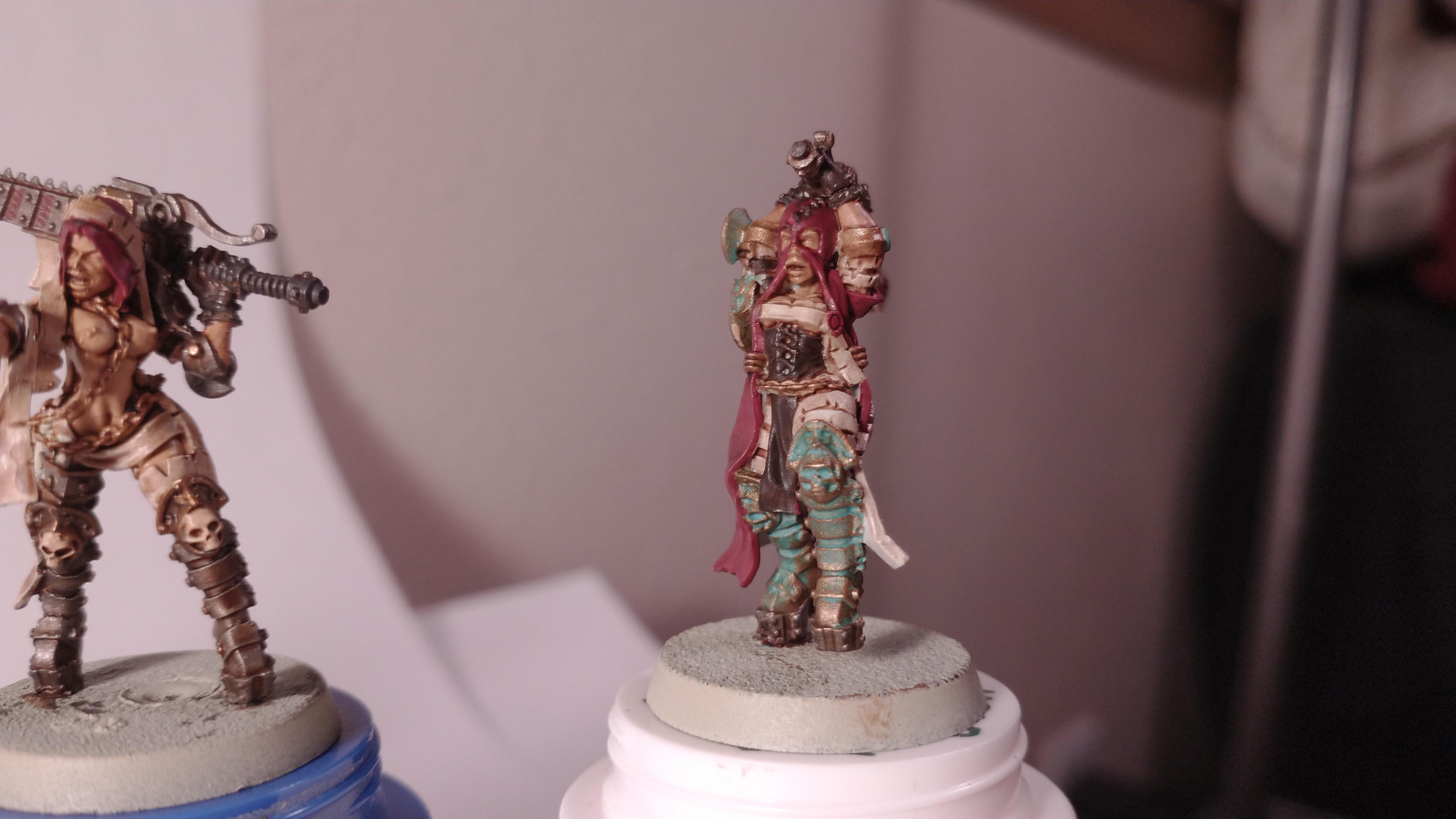 Adepta, Chainsword, Cultist, Cultists, Nsfw, Repentia, Repentias, Sororitas