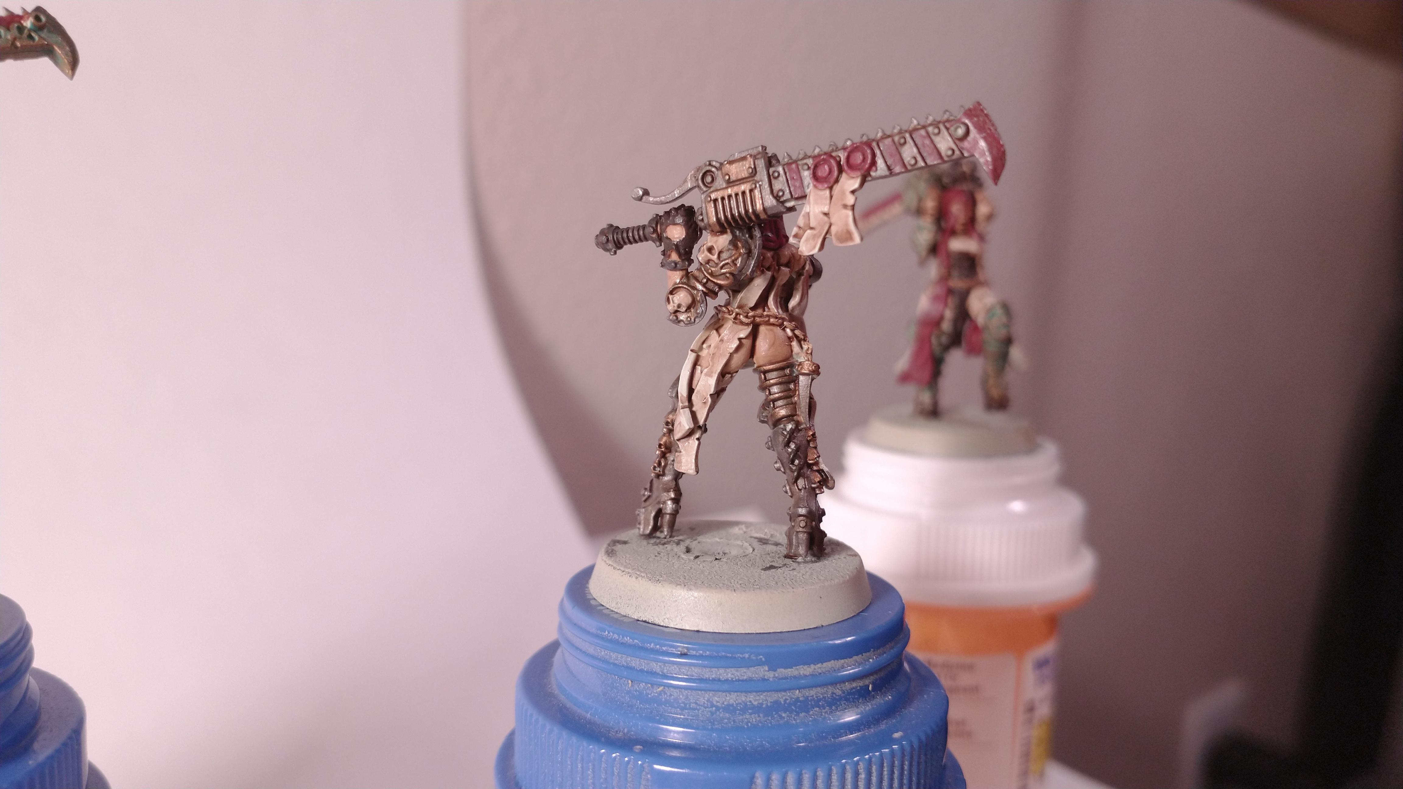 Adepta, Chainsword, Cultist, Cultists, Nsfw, Repentia, Repentias, Sororitas