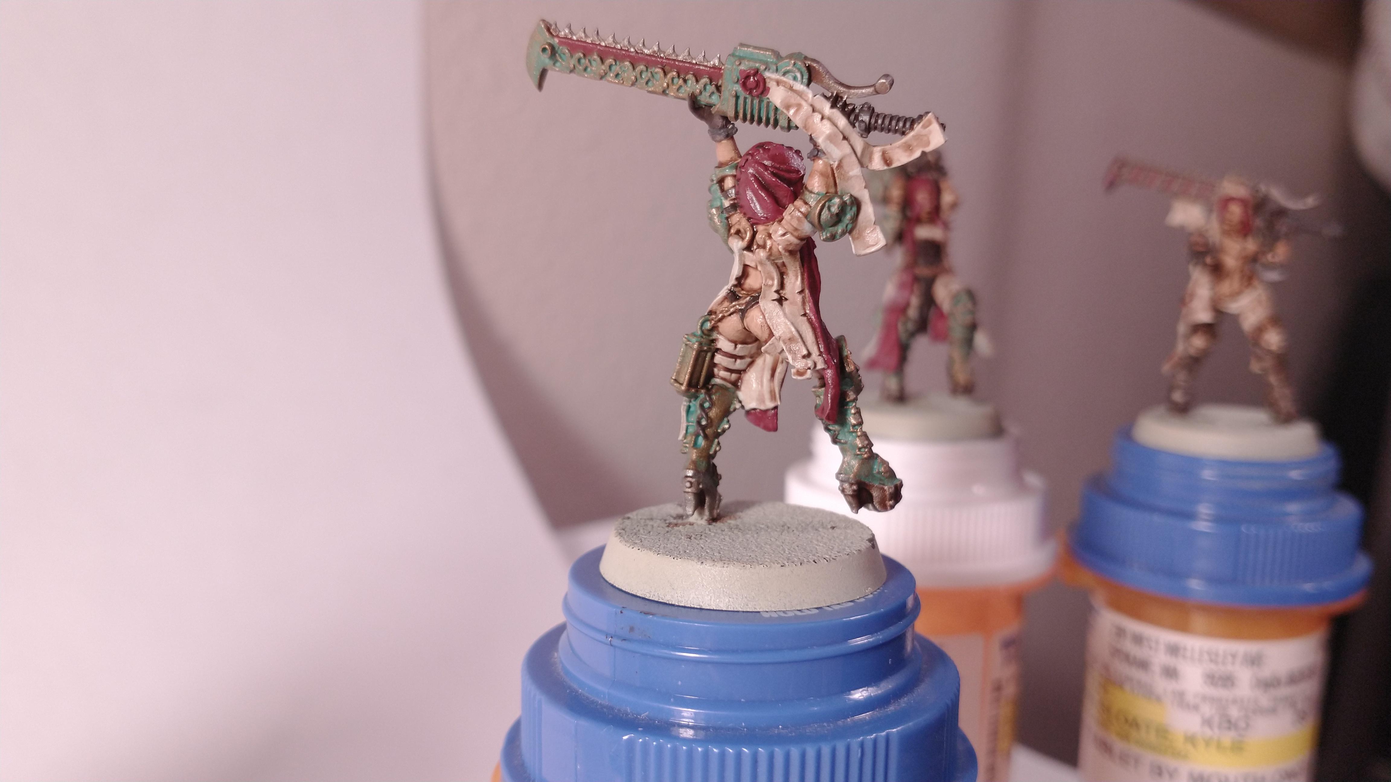 Adepta, Chainsword, Cultist, Cultists, Nsfw, Repentia, Repentias, Sororitas
