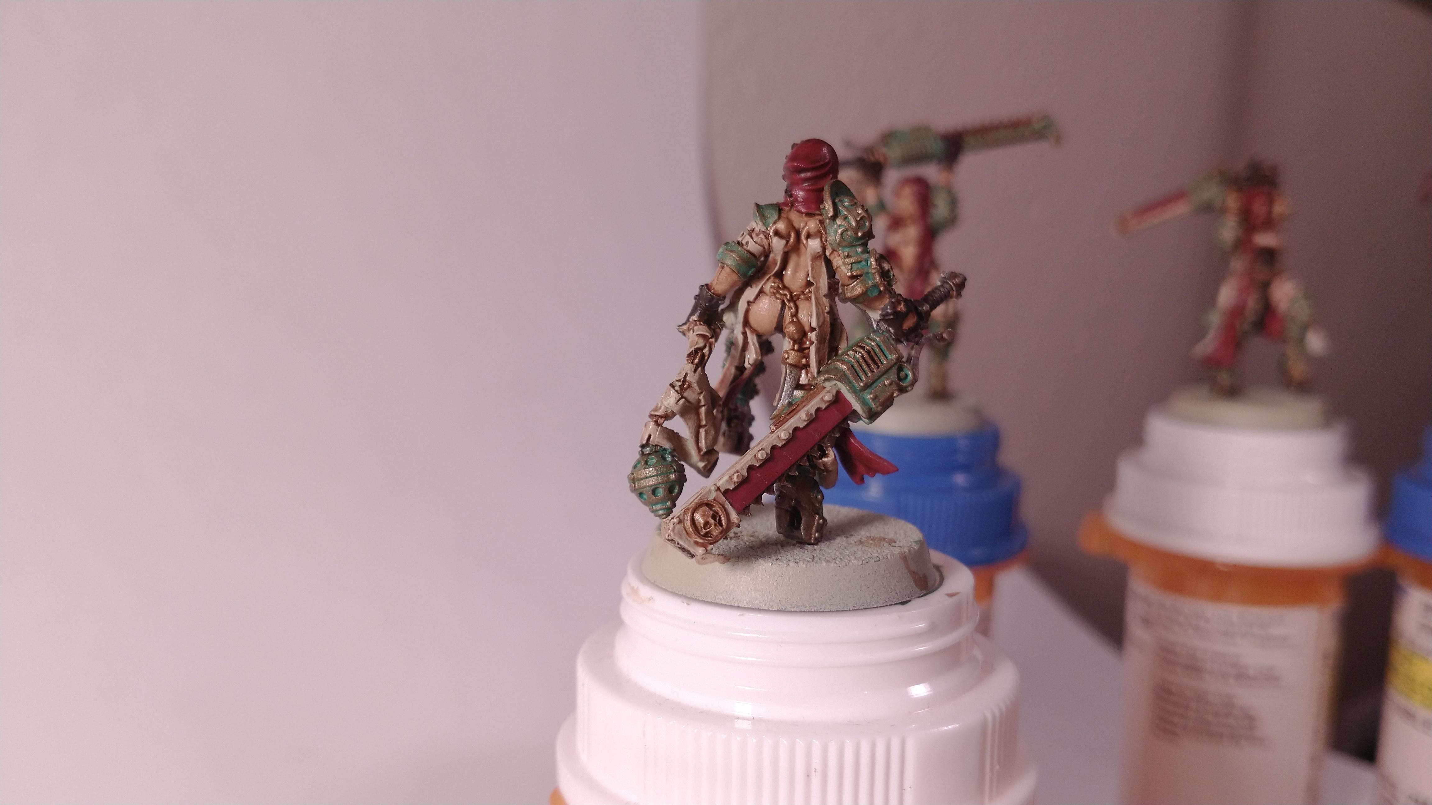 Adepta, Chainsword, Cultist, Cultists, Nsfw, Repentia, Repentias, Sororitas
