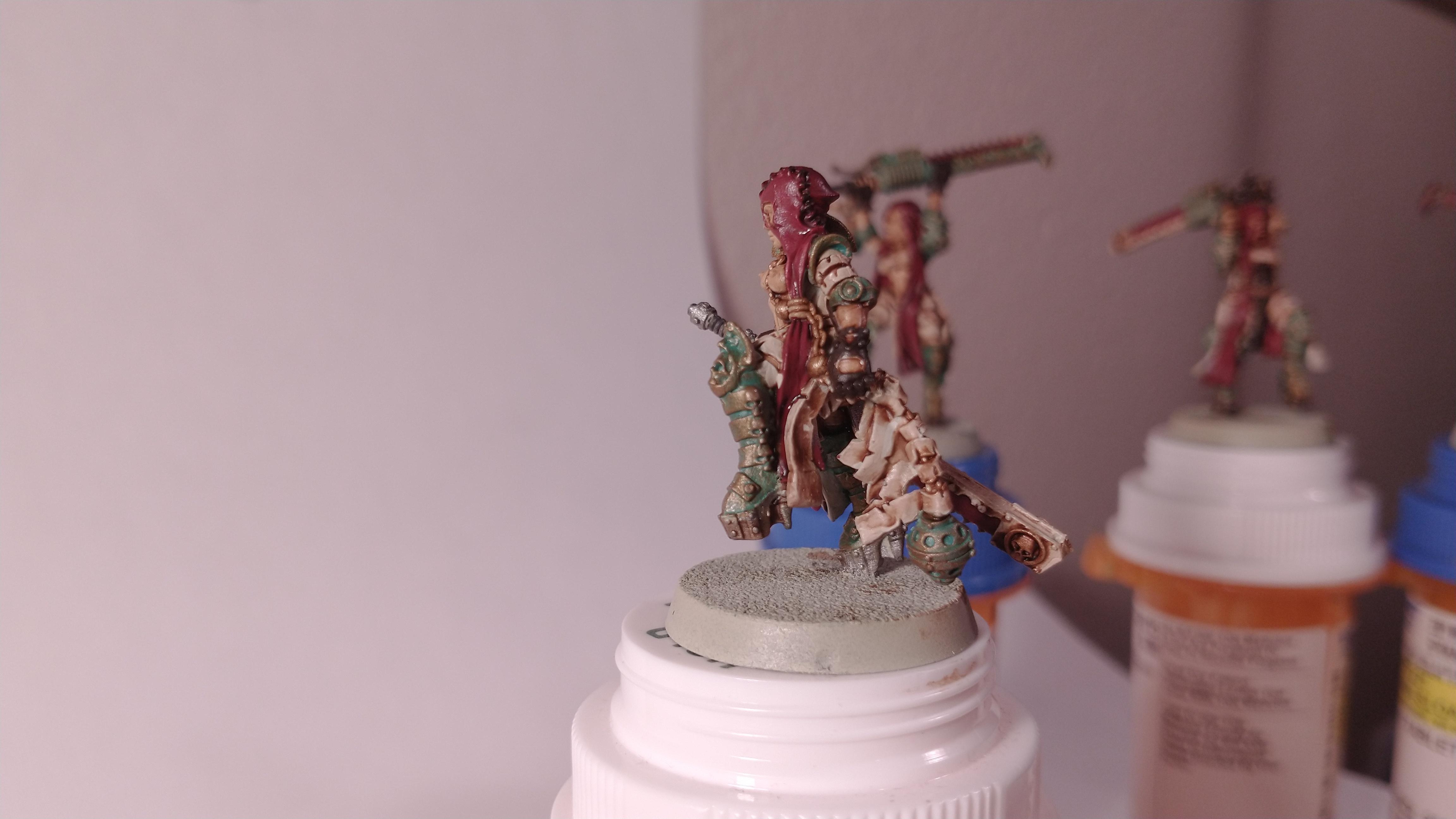 Adepta, Chainsword, Cultist, Cultists, Nsfw, Repentia, Repentias, Sororitas