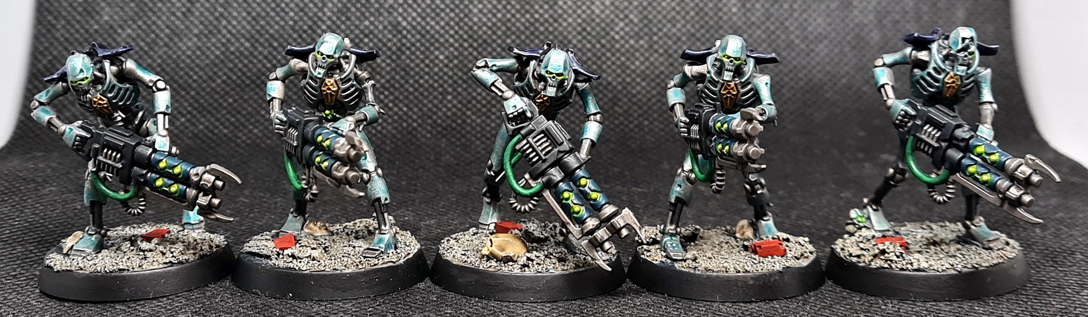 Necrons, First Five Warriors