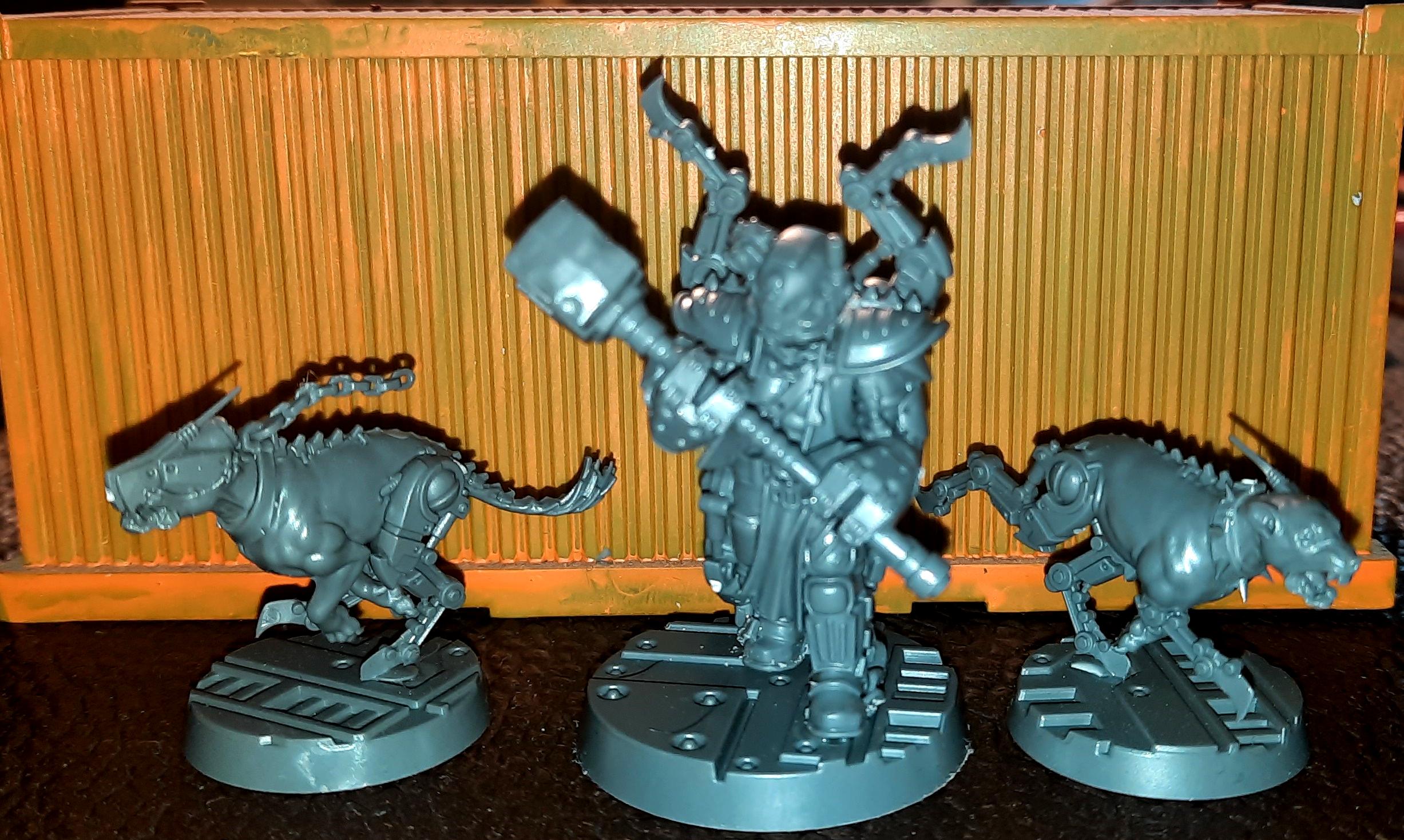 Adeptus Arbites, Cyber Mastiff, Cyborg, Dog, Necromunda, Orlock
