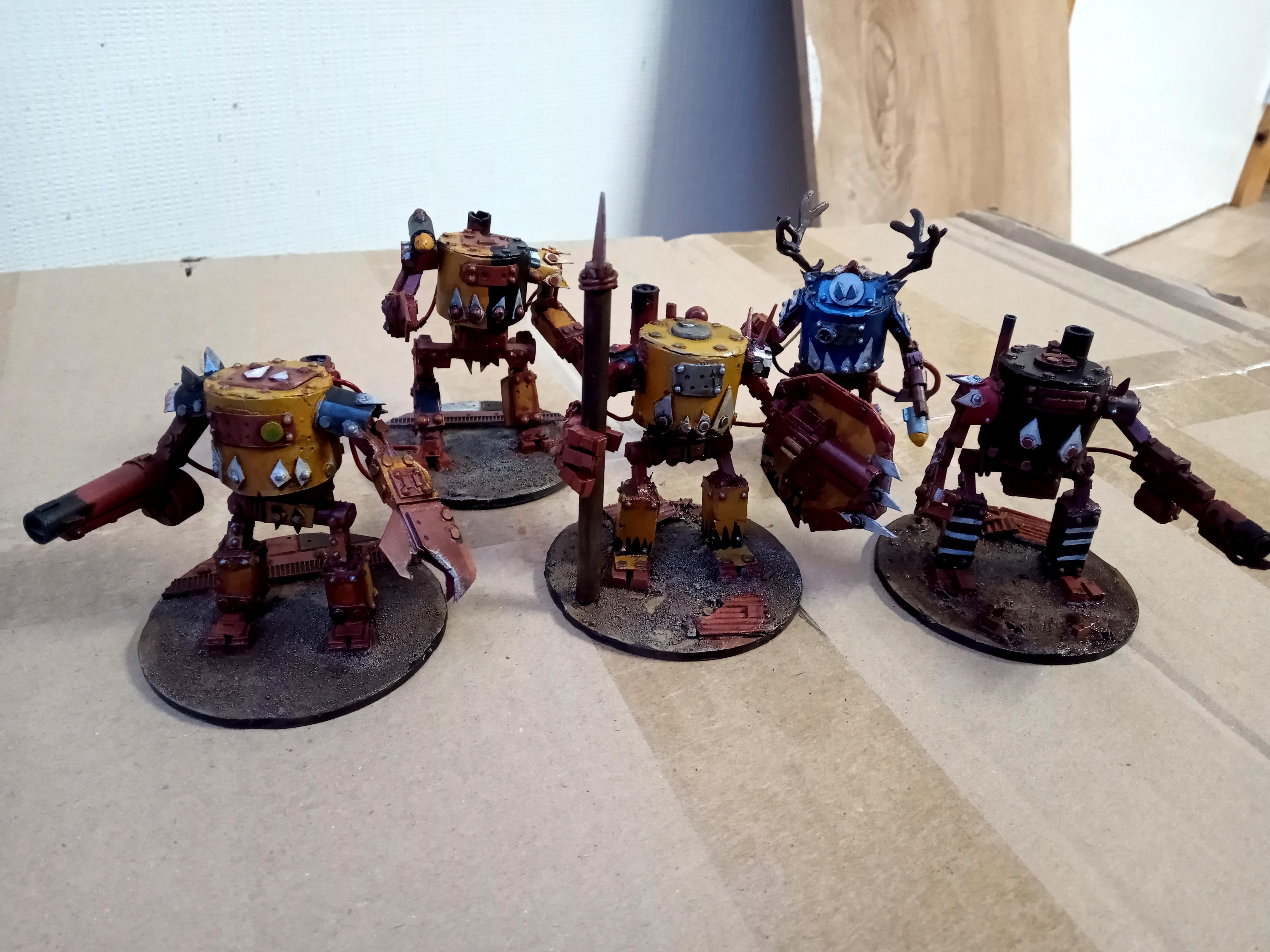 Ork Killakan Dreadnaught Dread Deffdread Scratchbuilt Scratchbuilding