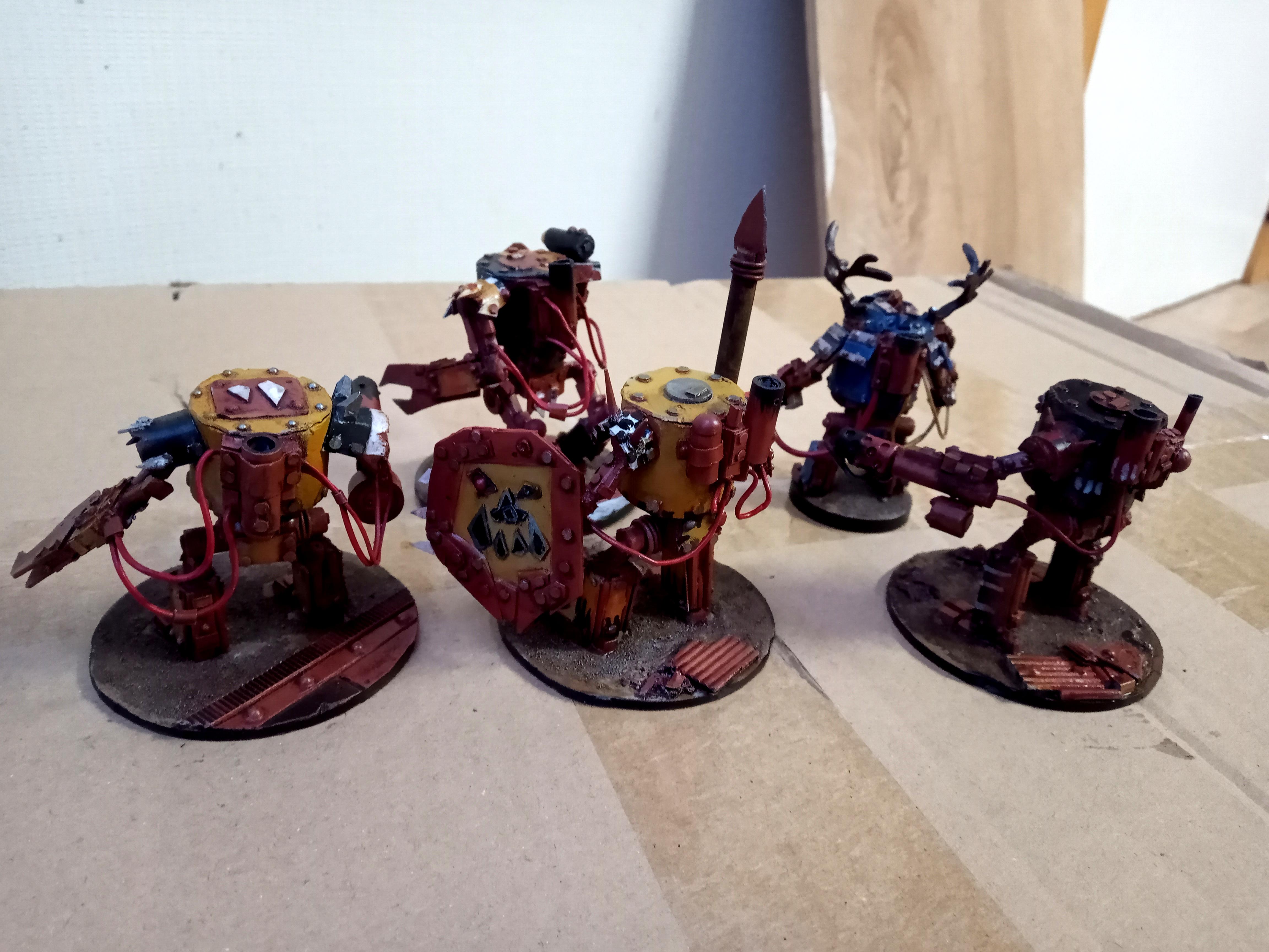 Ork Killakan Dreadnaught Dread Deffdread Scratchbuilt Scratchbuilding