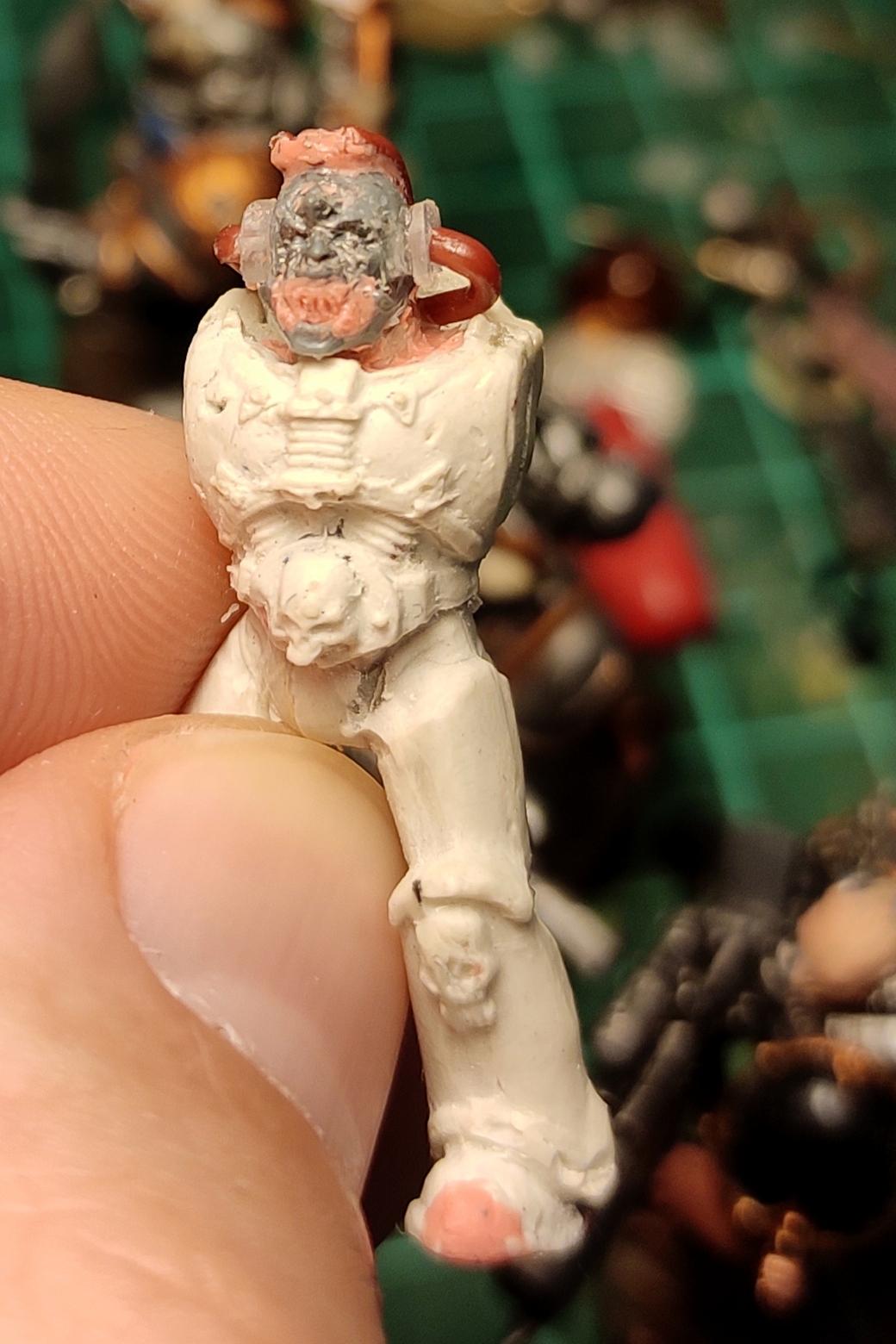 Casting, Chaos, Chaos Space Marines, Conversion, Heresy, Heretic Astartes, Infantry, Kitbash, Putty, Traitor Legions, Warhammer 40,000, Work In Progress