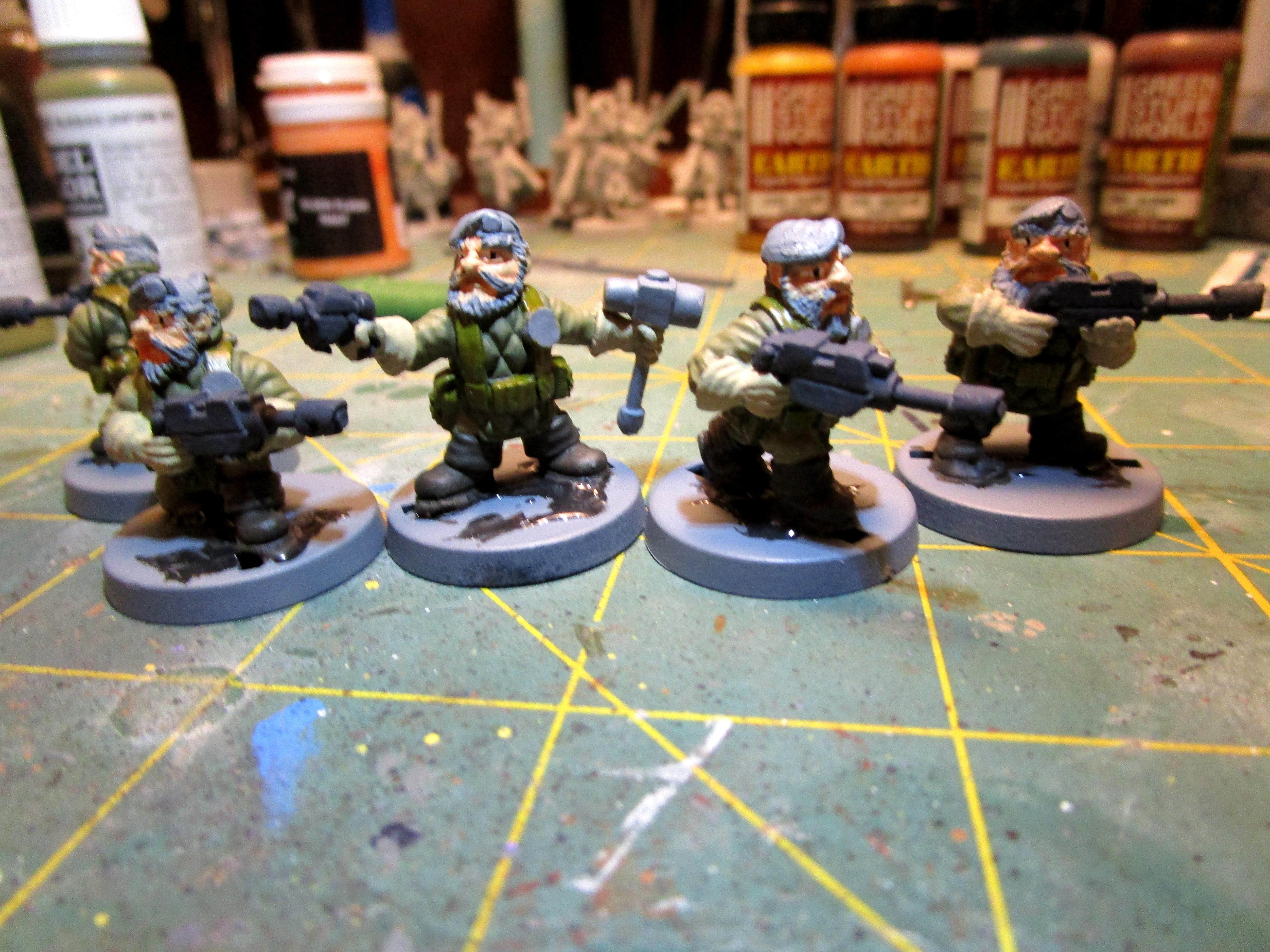 Infantry, Squats