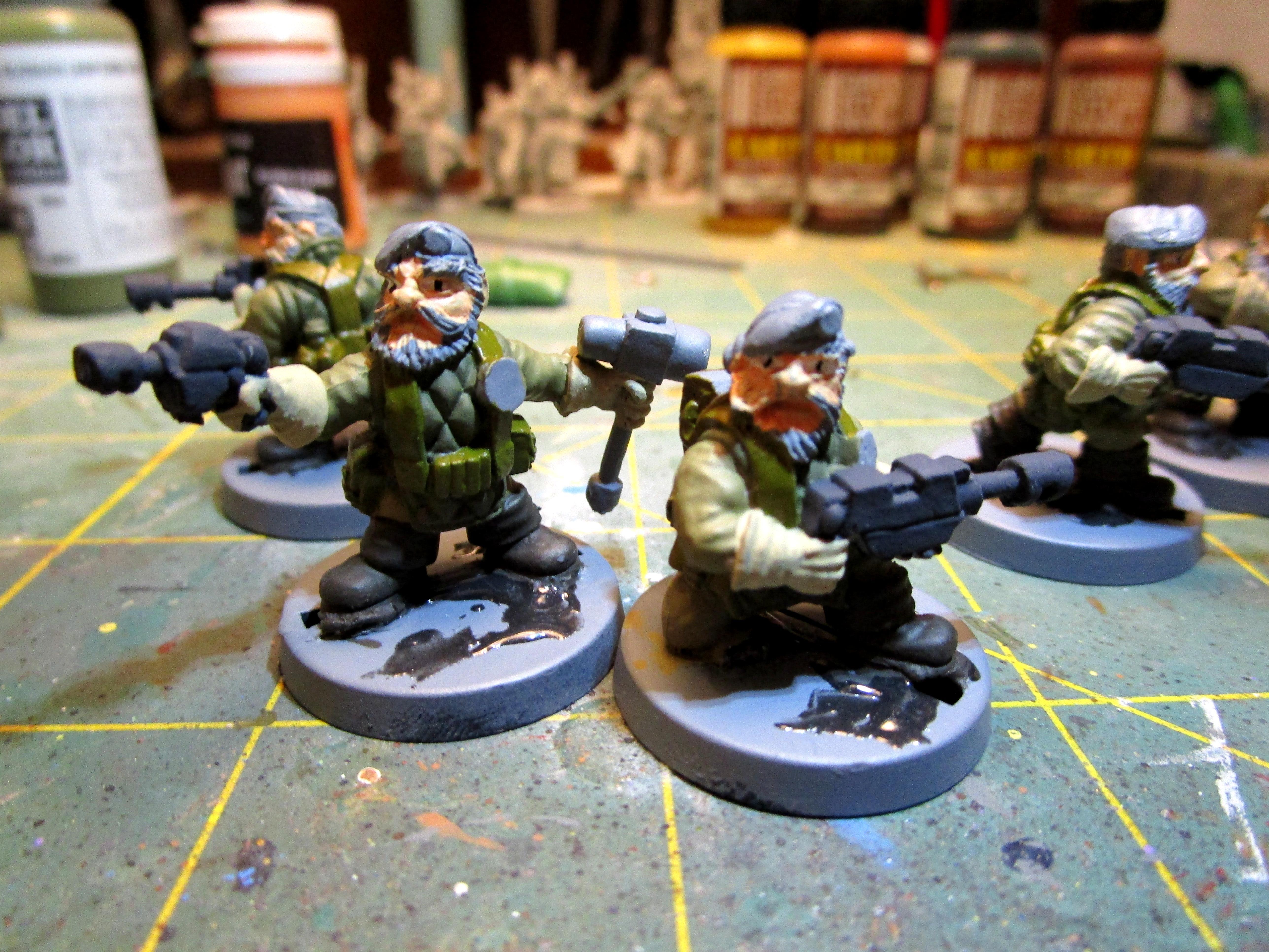 Infantry, Squats