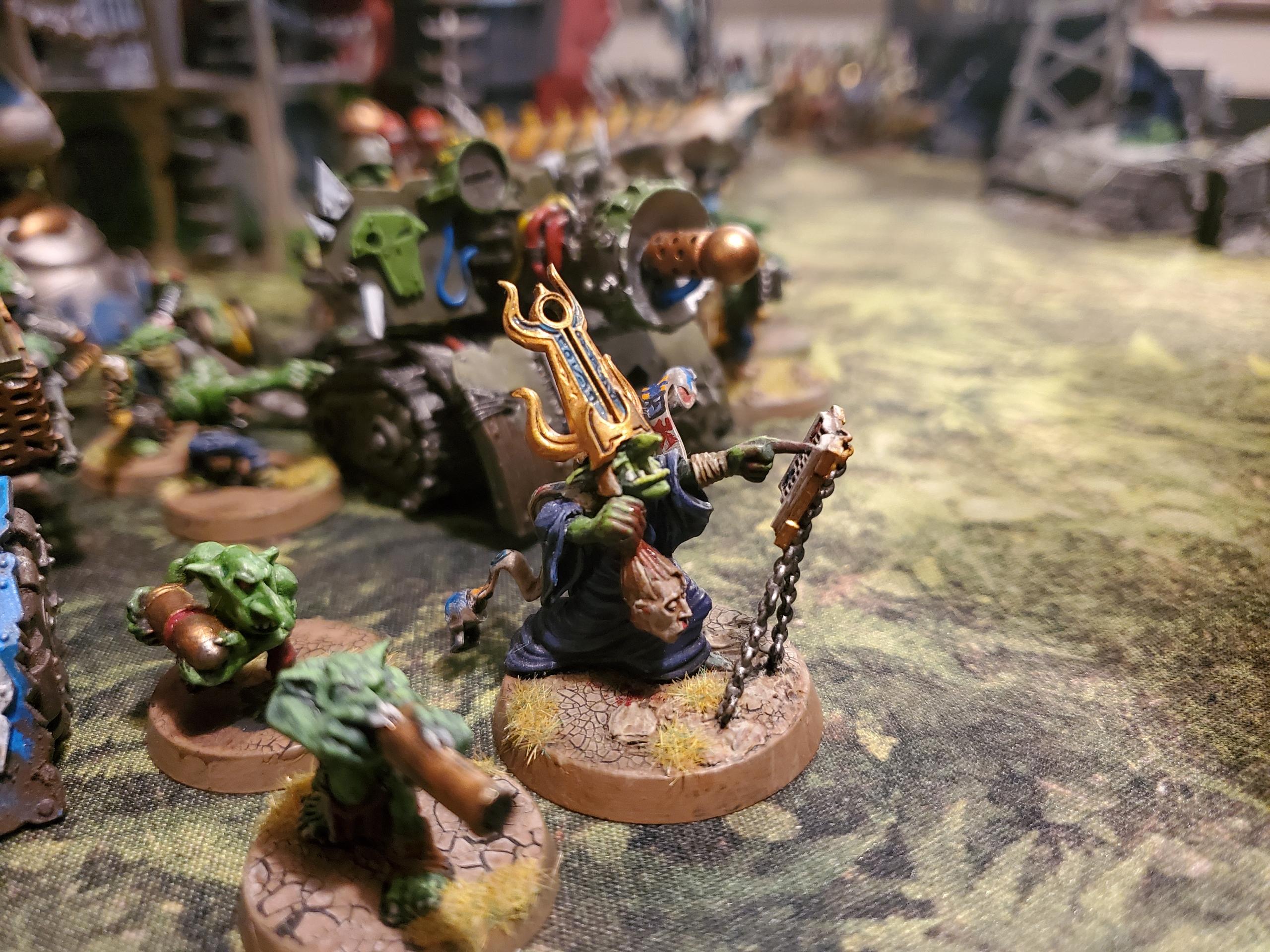 Conversion, Gretchin, Grots, Mek Gun, Orks, Weirdboy