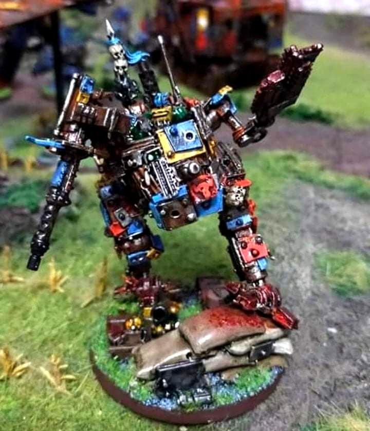 Deathskulls, Grots, Mega Armoured Warboss, Warboss