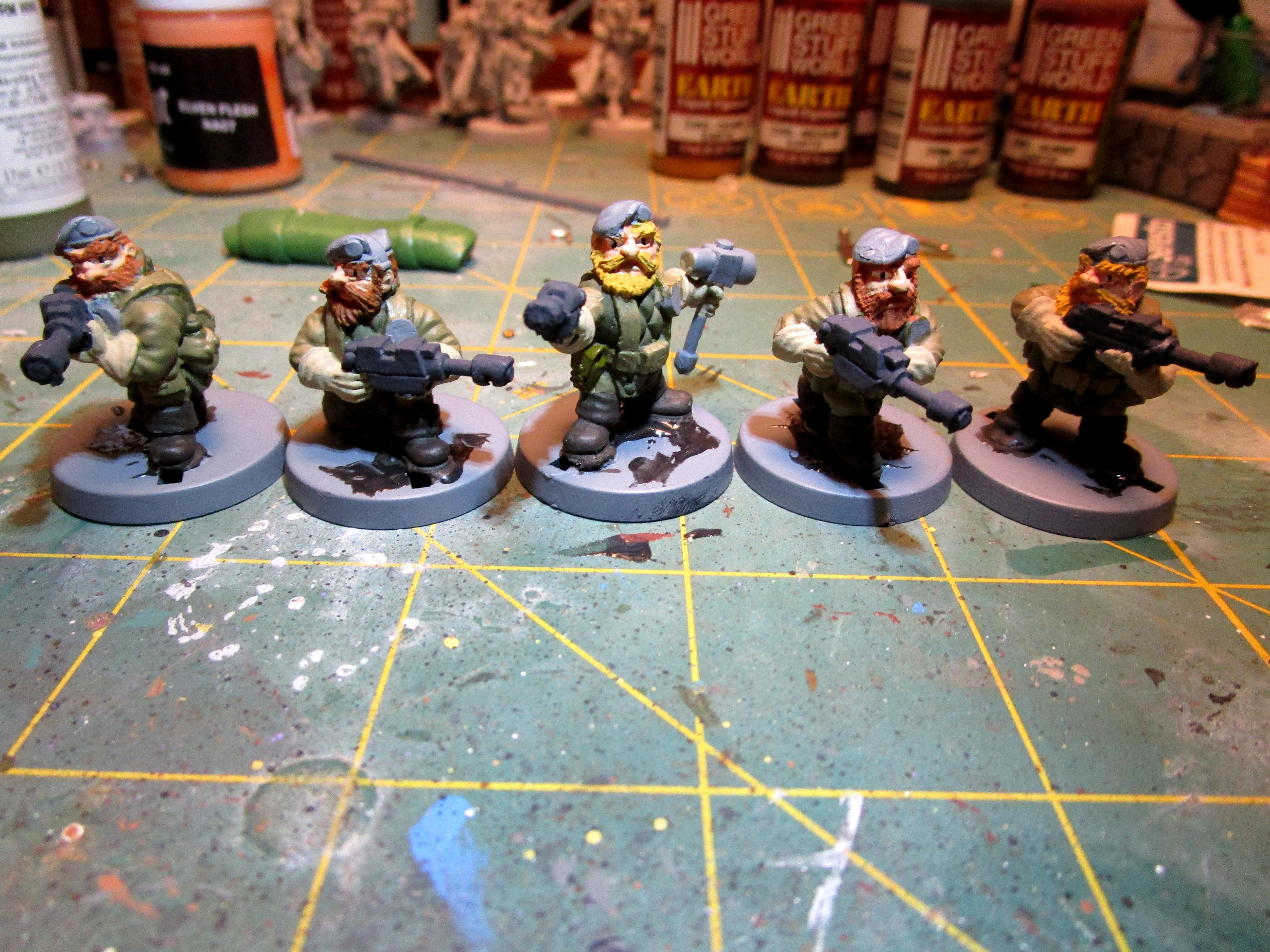Infantry, Squats