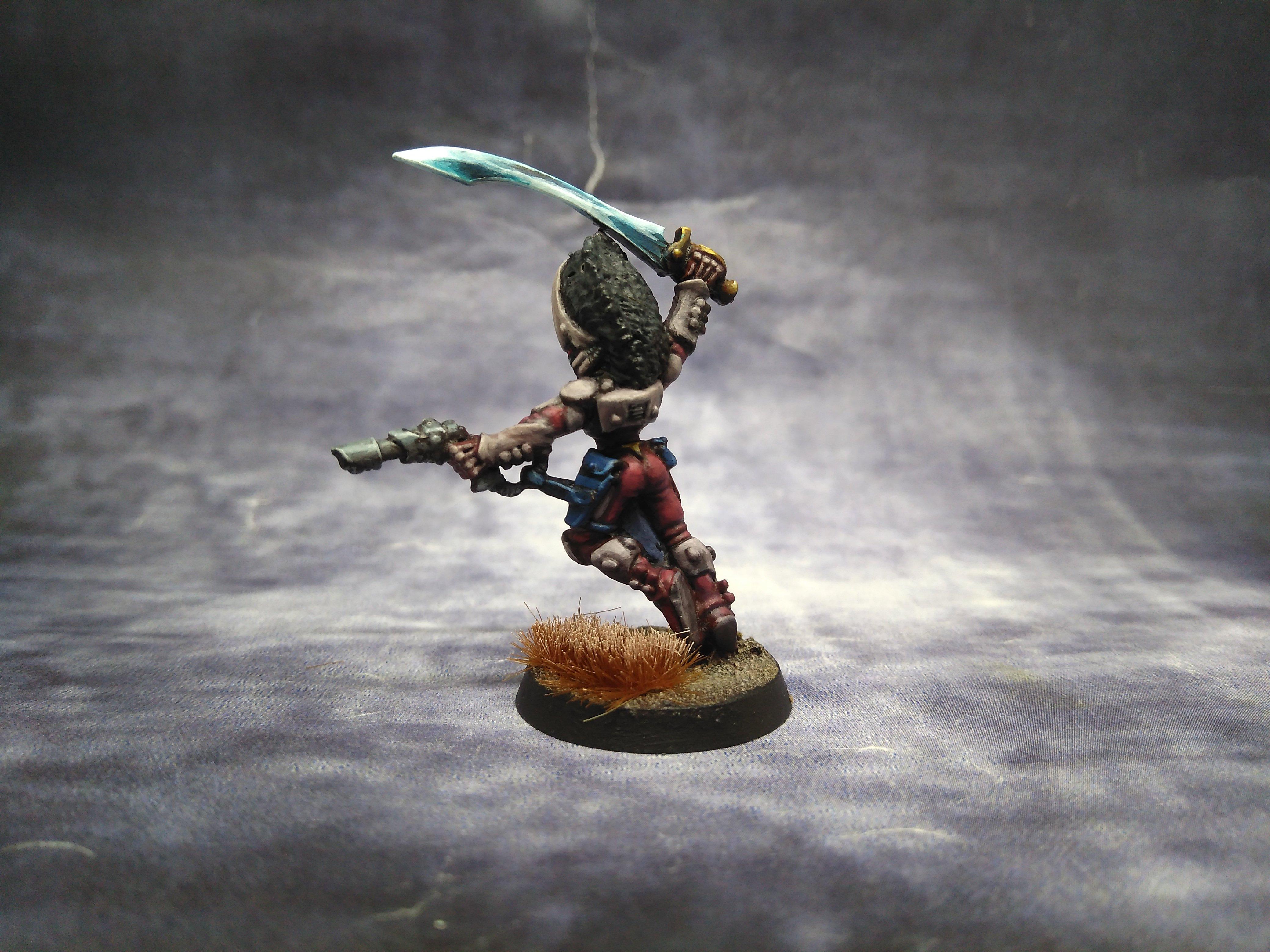Aspect Warrior, Citadel, Eldar, February2022, Howling Banshees, Oldhammer, Warhammer 40,000