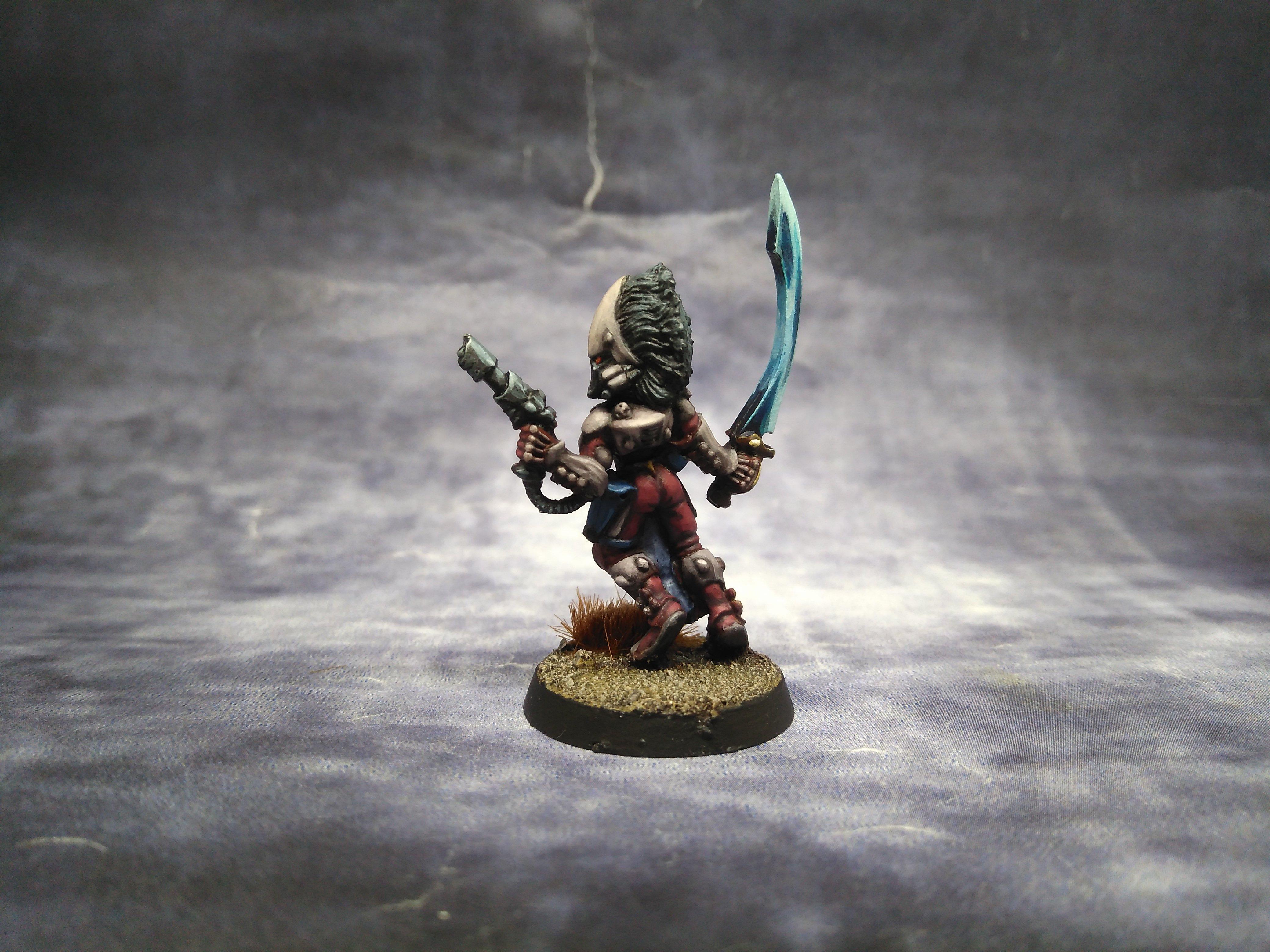 Aspect Warrior, Citadel, Eldar, February2022, Howling Banshees, Oldhammer, Warhammer 40,000