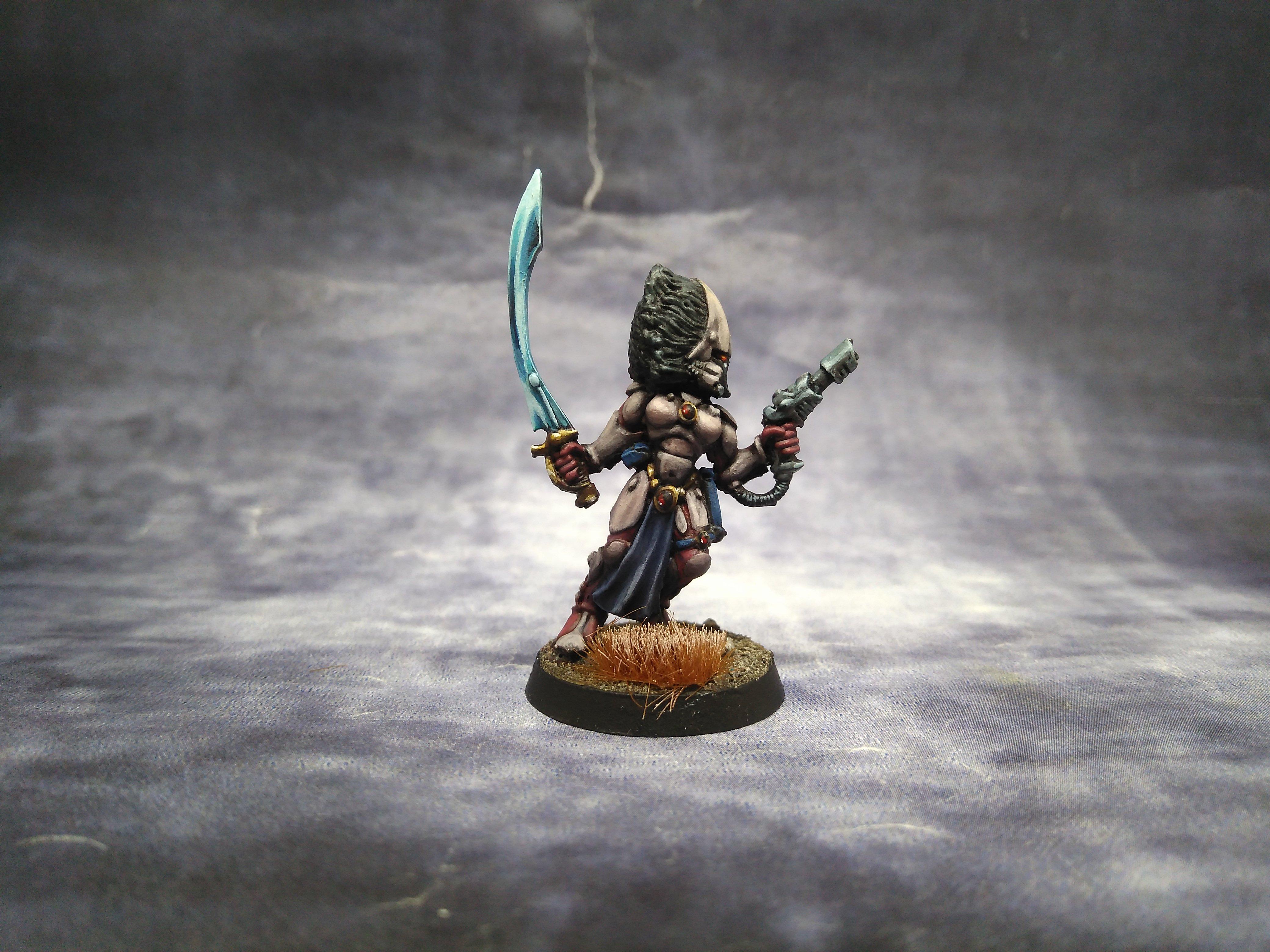 Aspect Warrior, Citadel, Eldar, February2022, Howling Banshees, Oldhammer, Warhammer 40,000