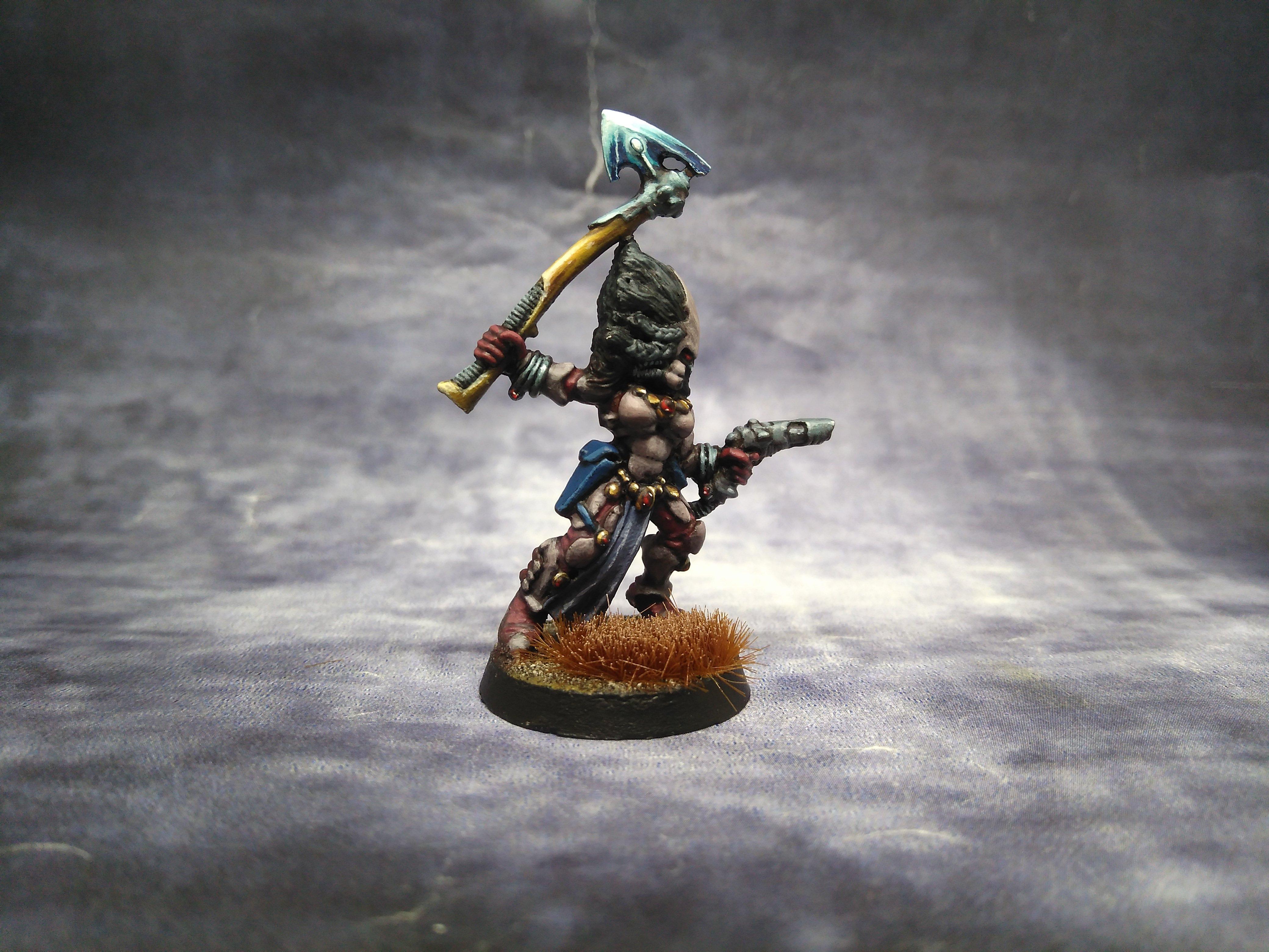 Aspect Warrior, Citadel, Eldar, February2022, Howling Banshees, Oldhammer, Warhammer 40,000