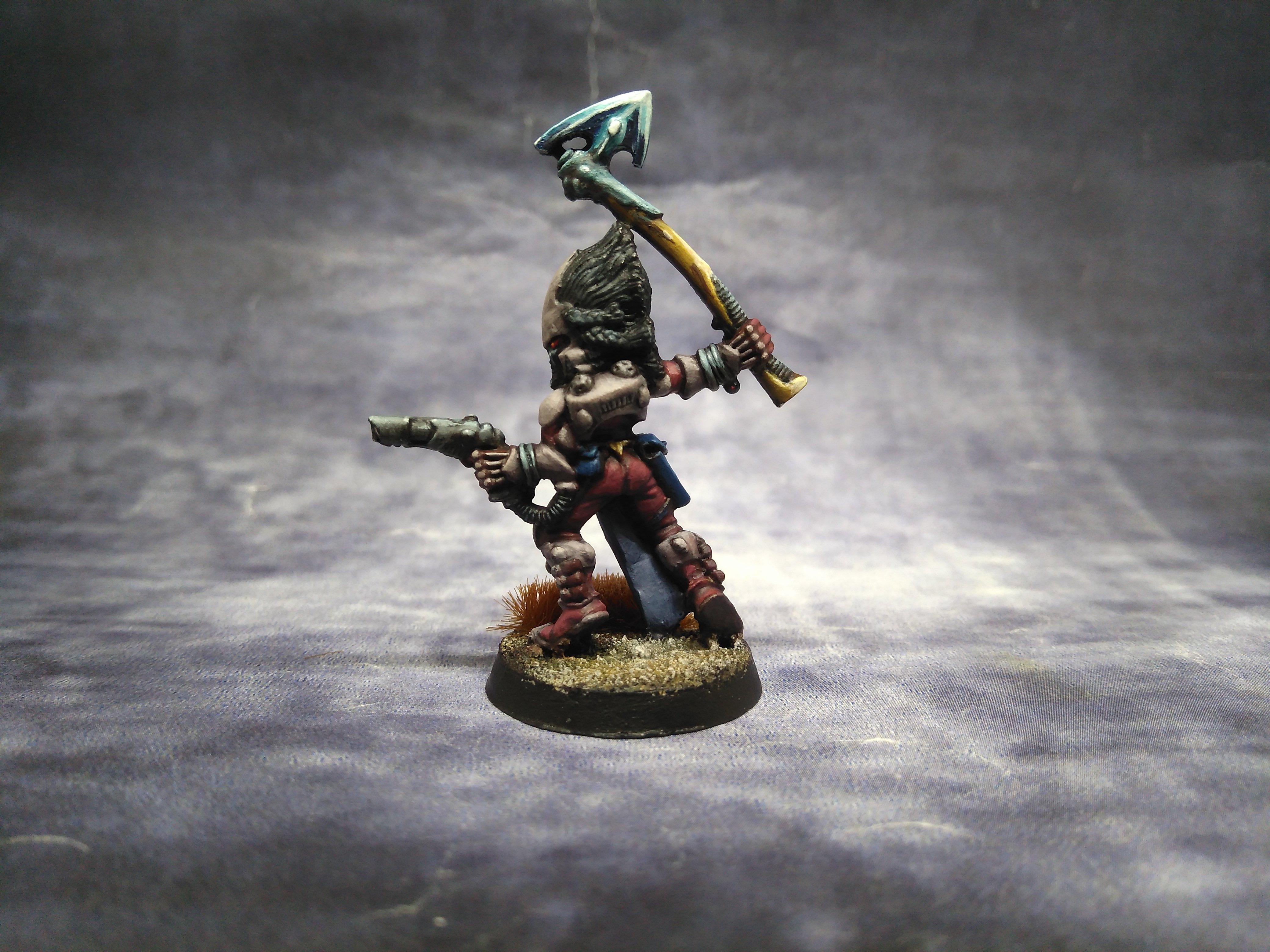 Aspect Warrior, Citadel, Eldar, February2022, Howling Banshees, Oldhammer, Warhammer 40,000