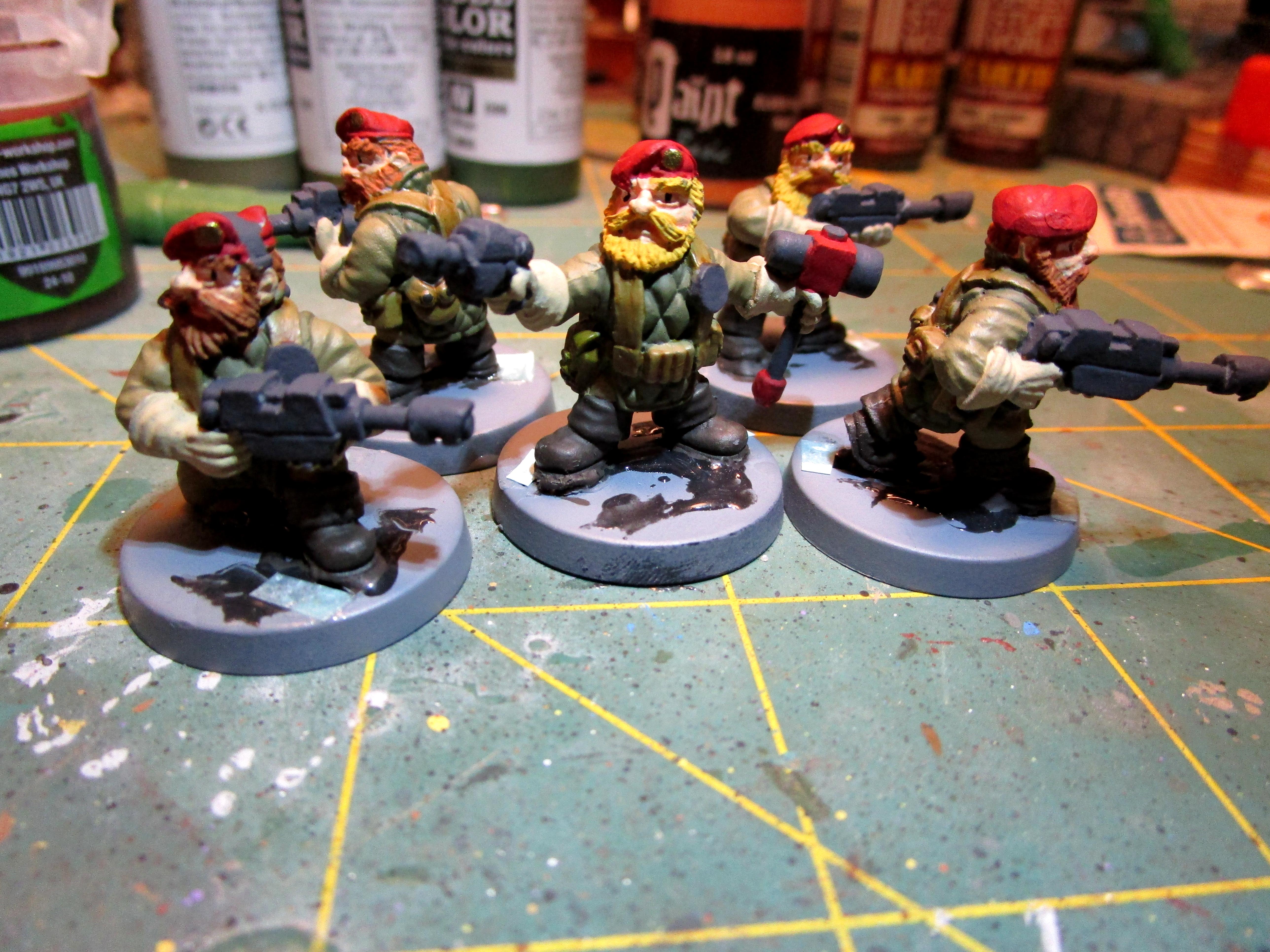 Infantry, Squats