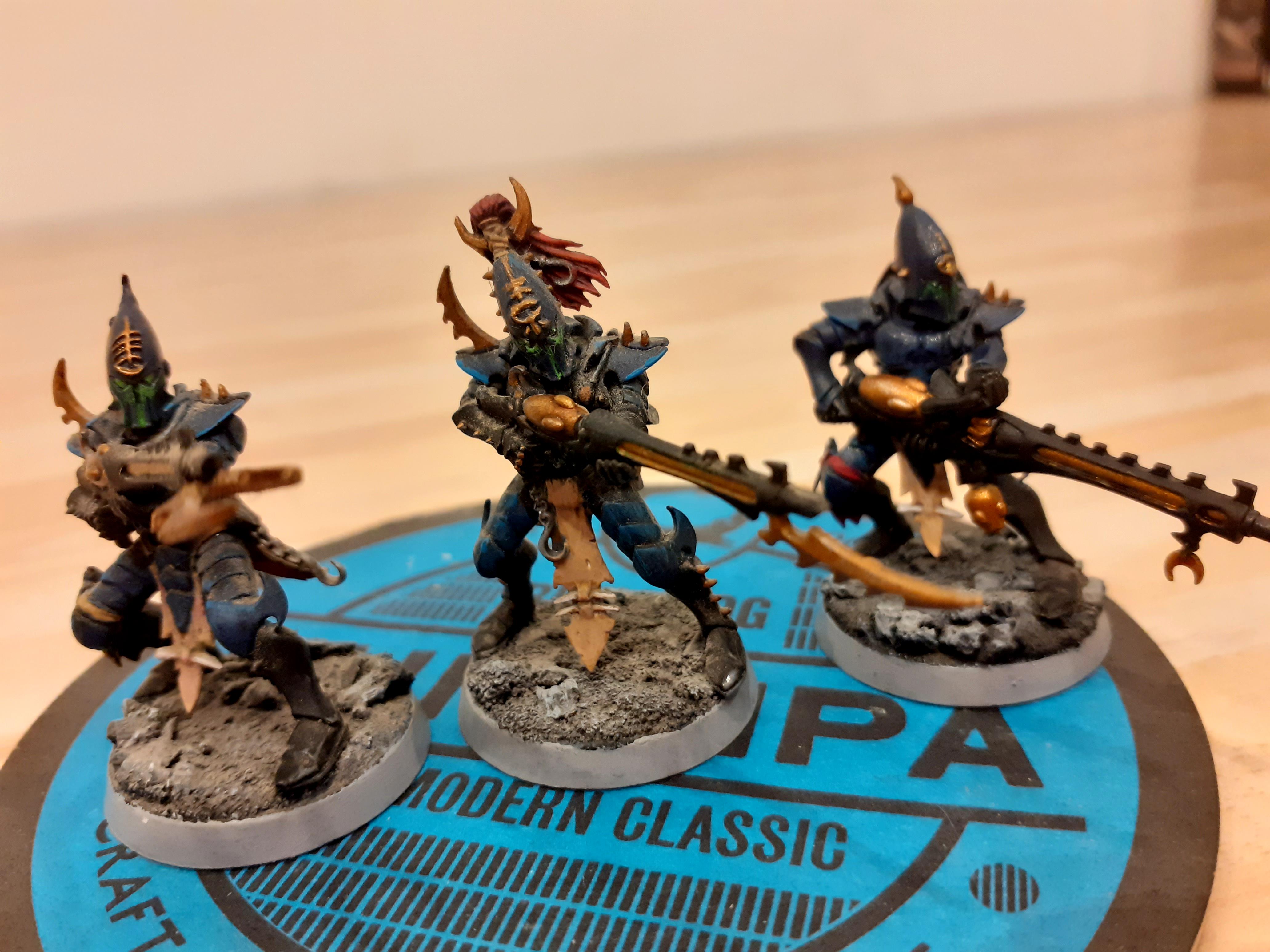 First 3 finished Drukhari