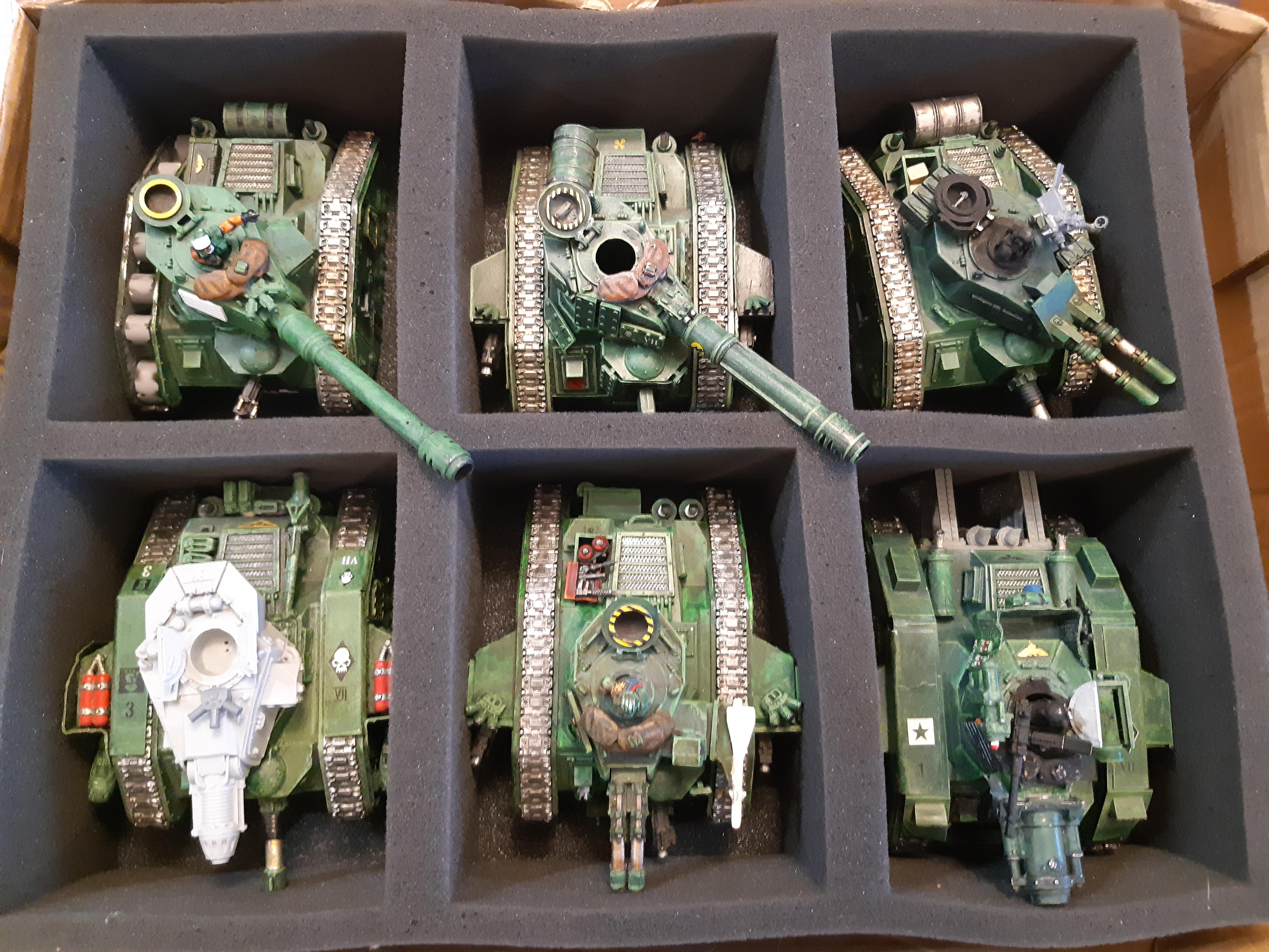 Imperial Guard Armoured Company Squadron A &amp; B