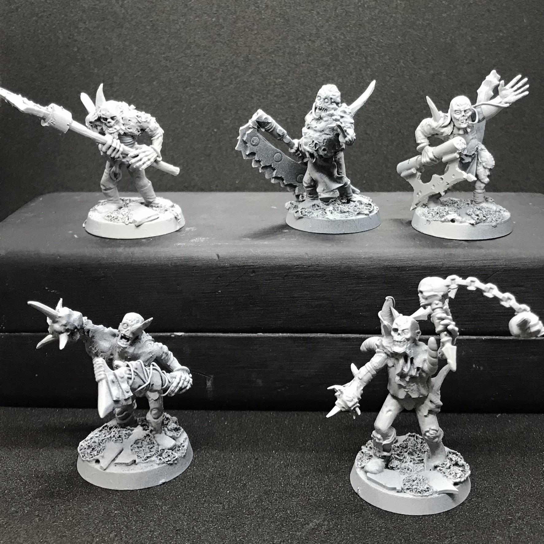 Conversion, Greenstuff, Poxwalkers, Warhammer Fantasy, Zombie