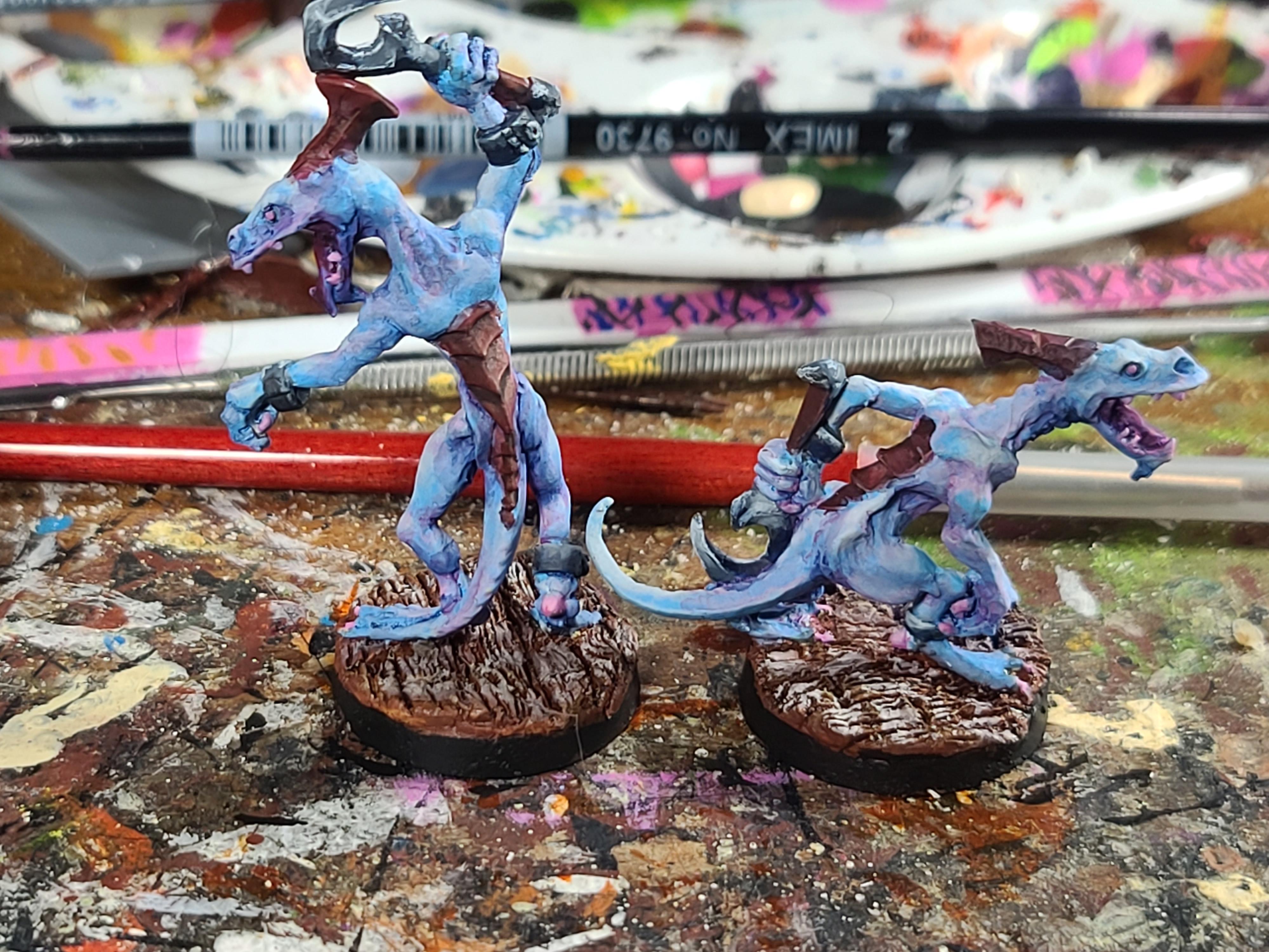 Chronopia, Excelsior Entertainment, Lizardmen, Lizards, Stygians, Target Games, The Starved