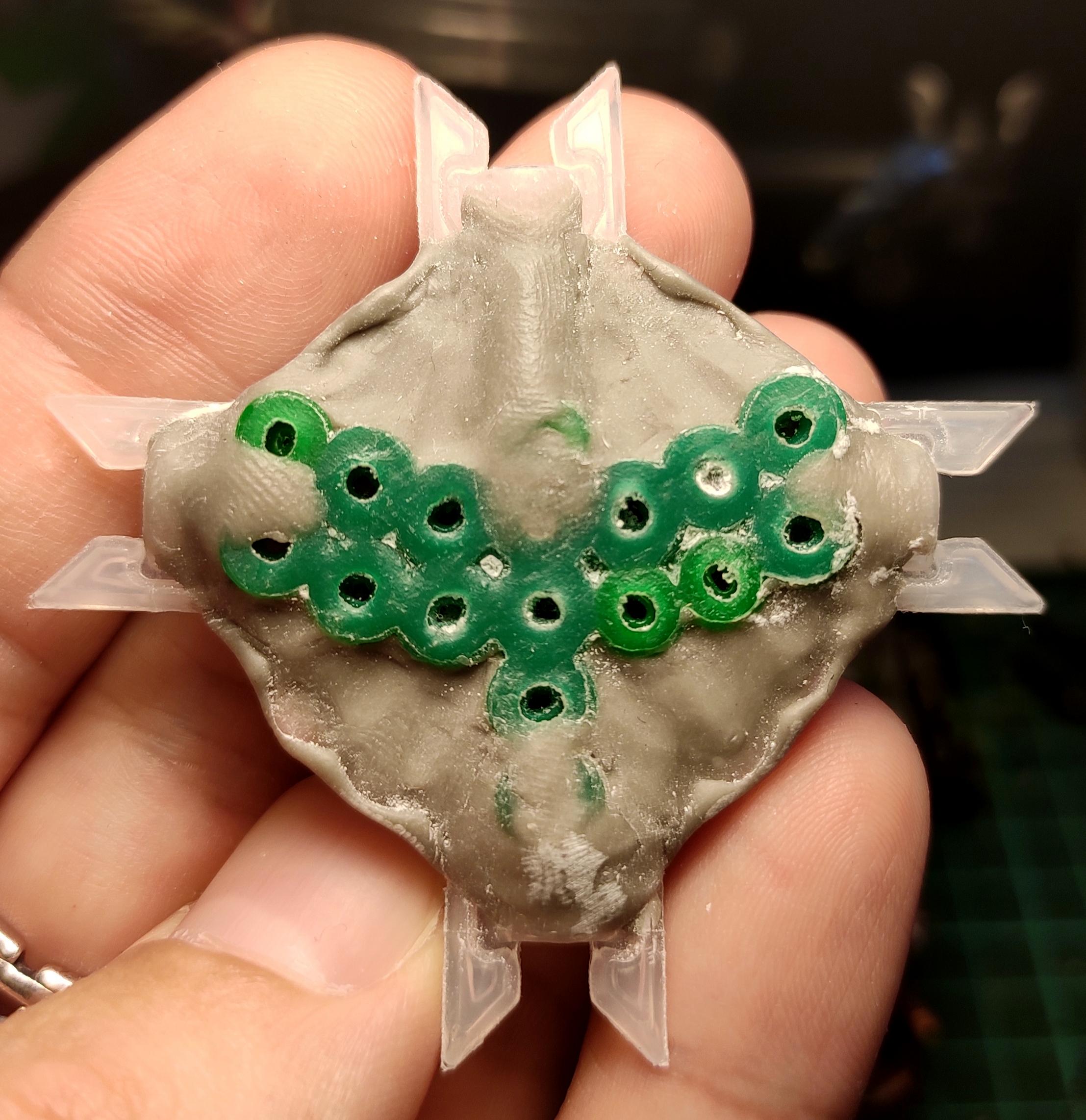 All Is Dust, Casting, Chaos, Chaos Space Marines, Conversion, Disc Of Tzeentch, Heresy, Heretic Astartes, Infantry, Putty, Scratch Build, Sorcerer, Thousand Sons, Traitor Legions, Tzeentch, Warhammer 40,000, Work In Progress