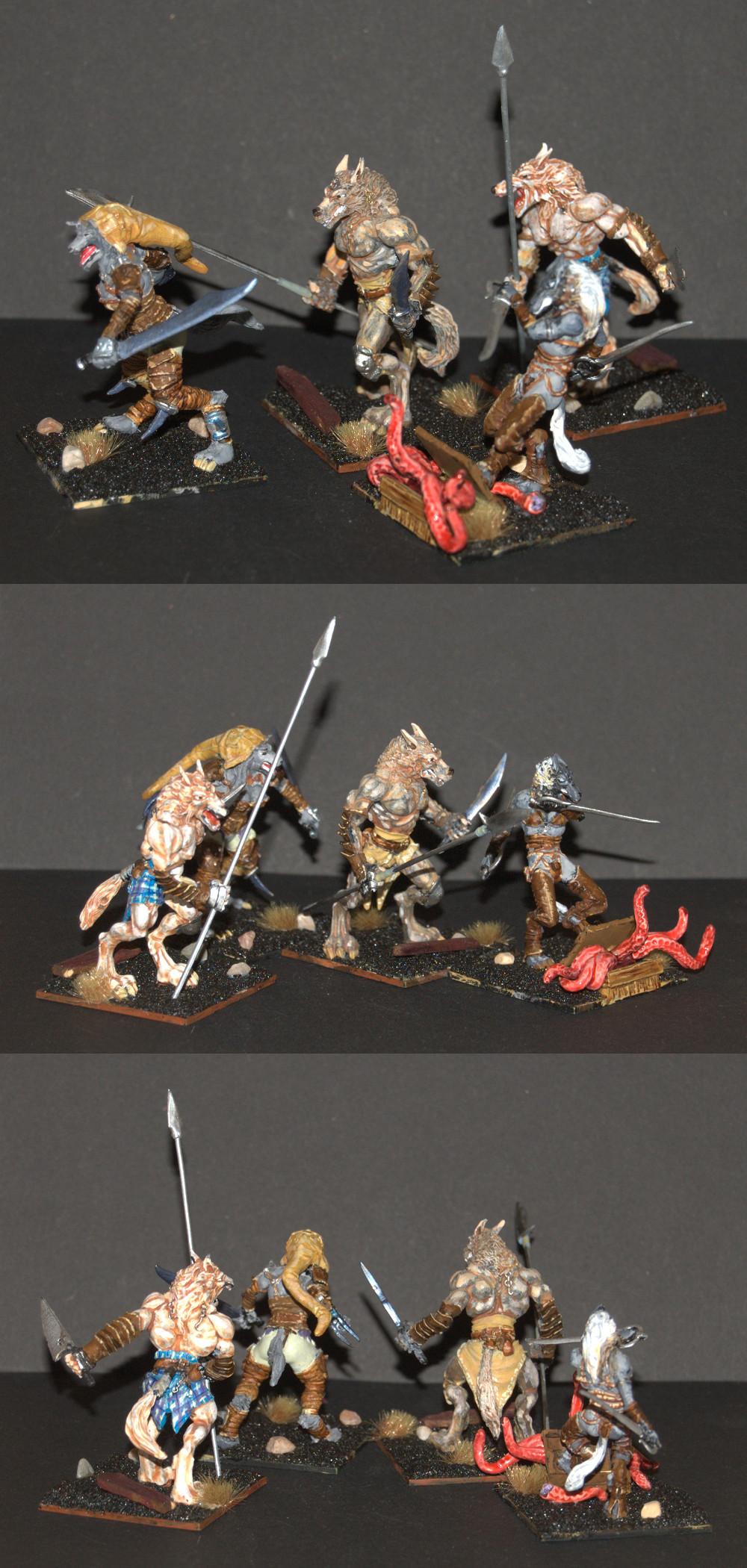 Beastmen, Goritsi, Infantry, Werewolf, Wrath Of Kings