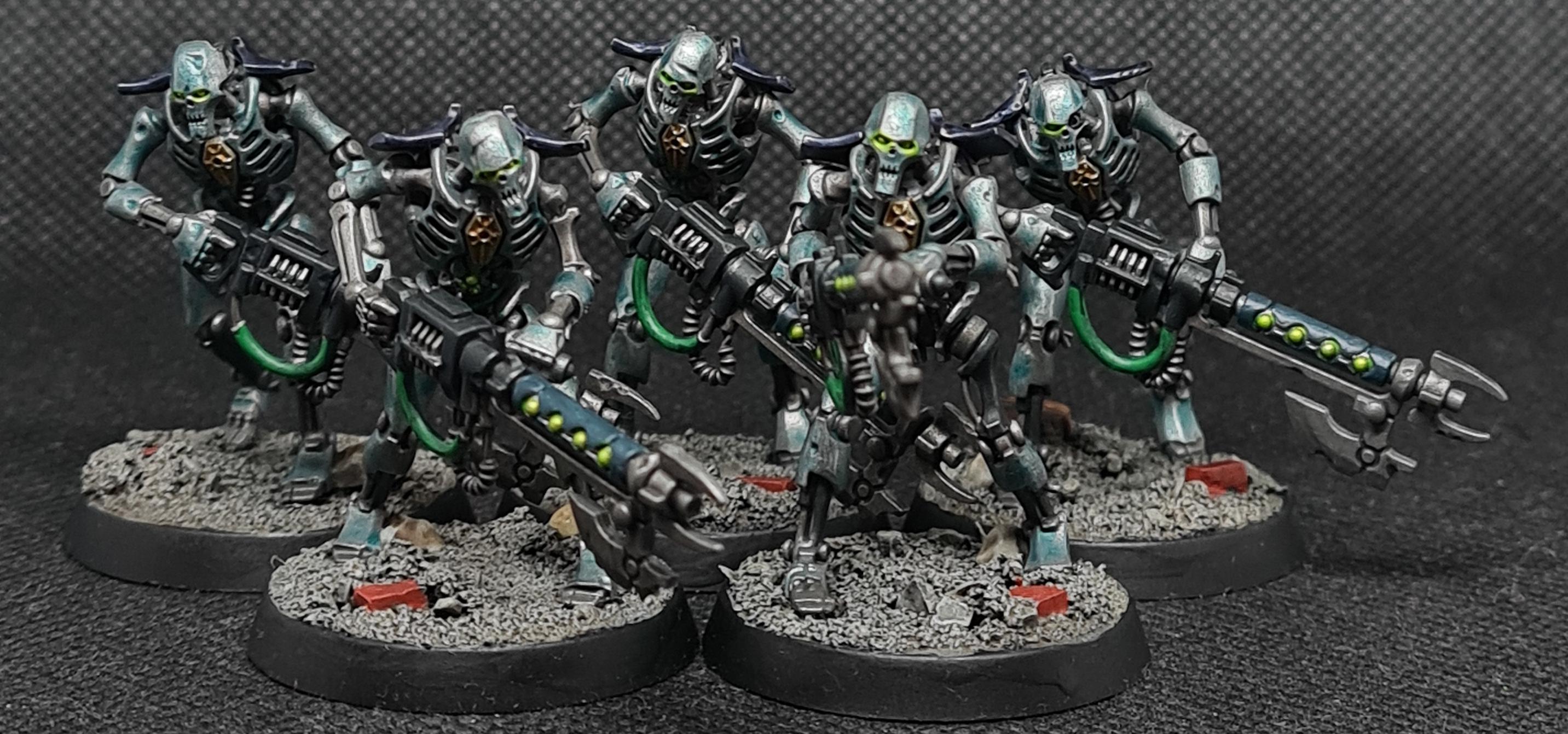 Necrons, Warriors - Group 3 (Cluster)