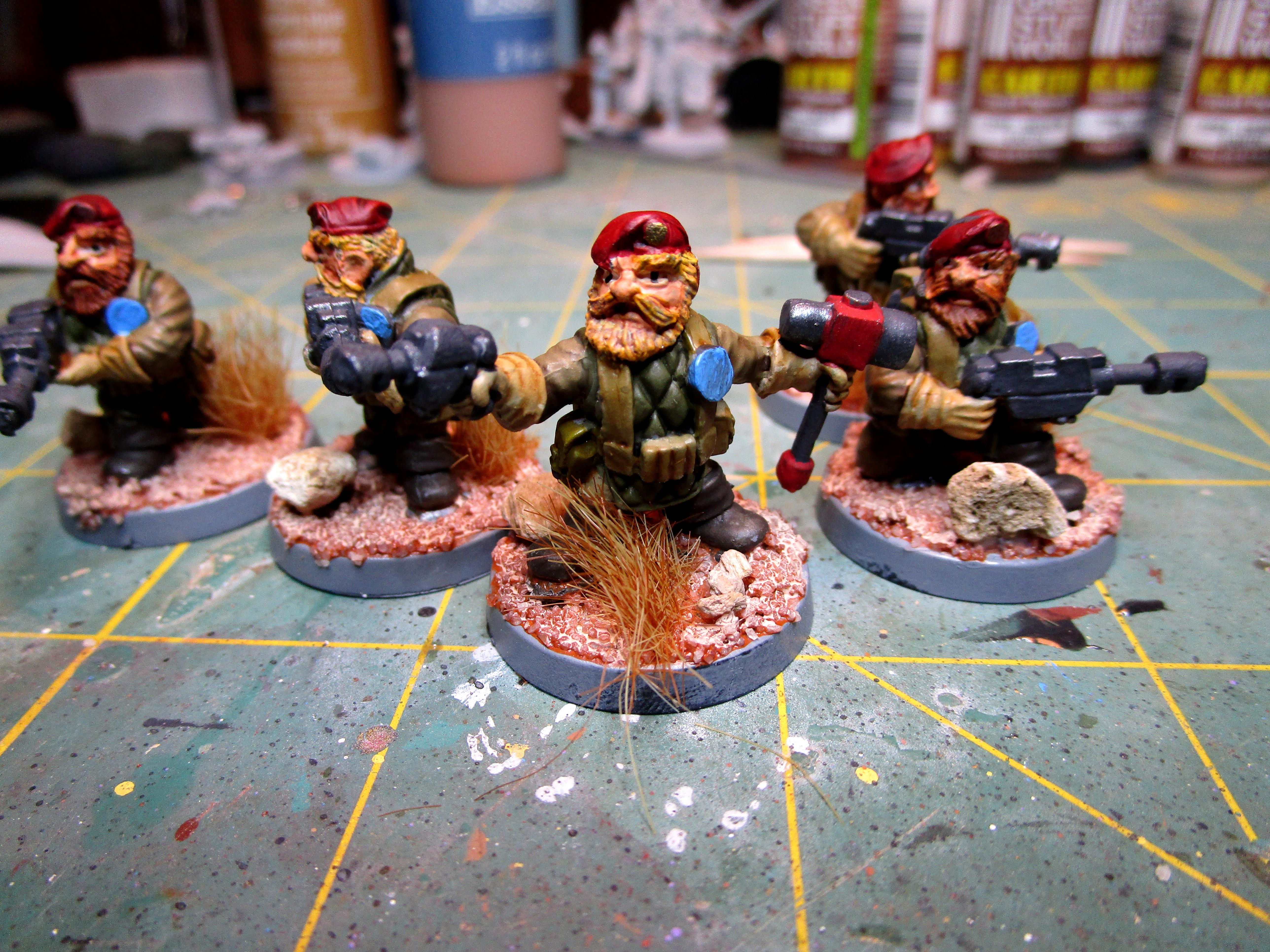 Infantry, Squats