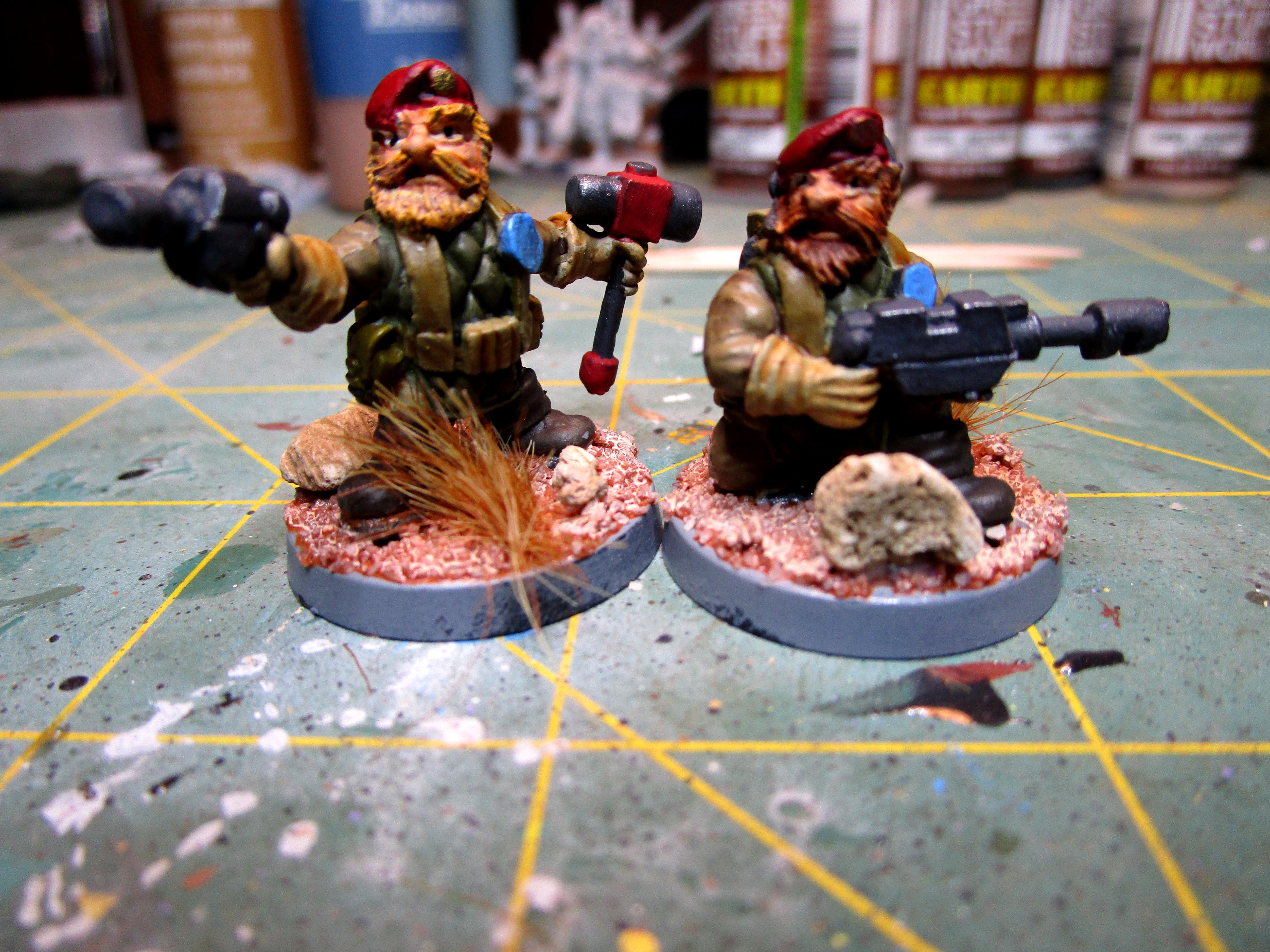 Infantry, Squats