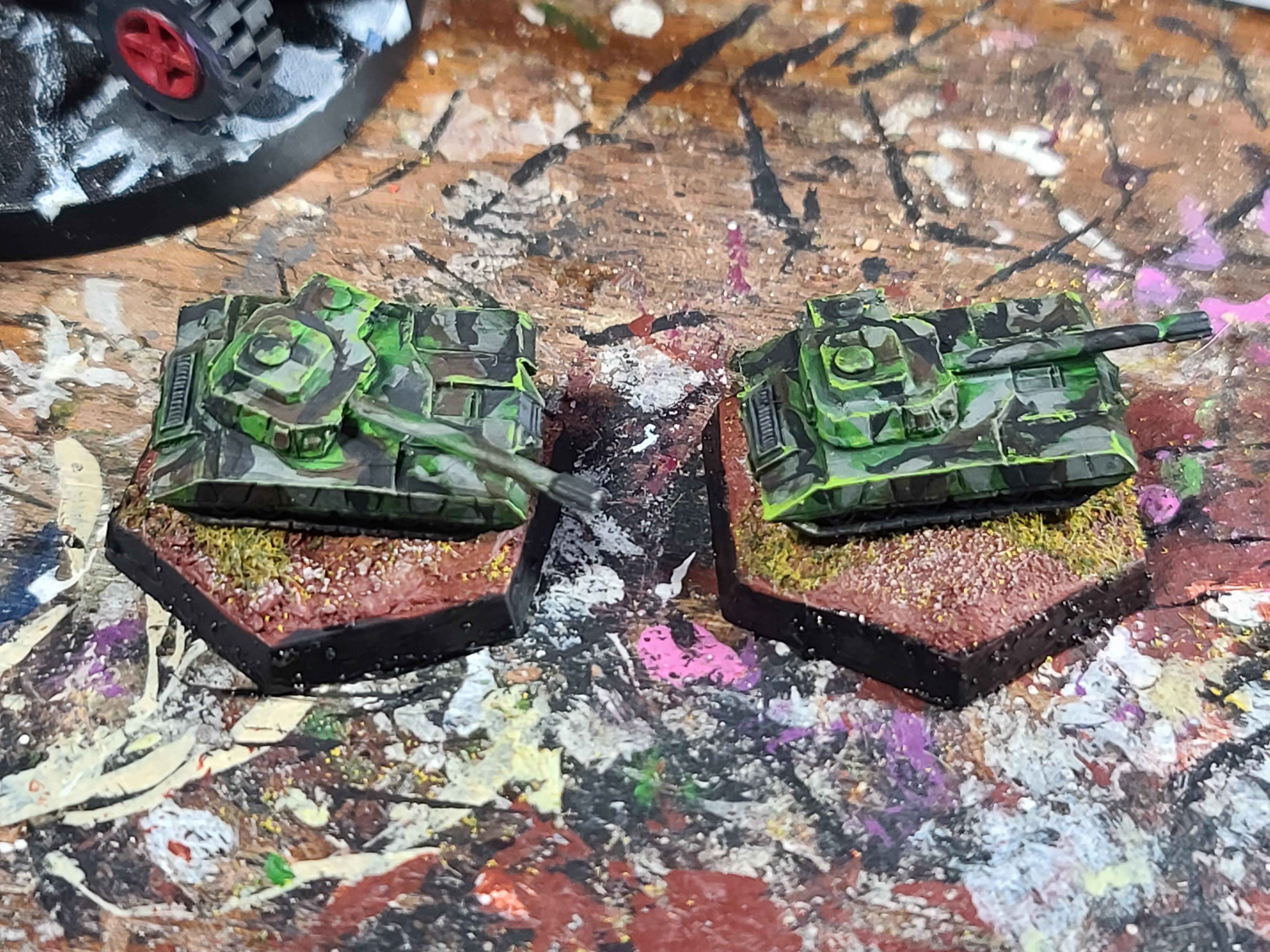 6mm, Bad Camo, Battletech, Camouflage, Catalyst Game Labs, Hex Base, Ironwind Metals, Scorpion, Tank, Tracked