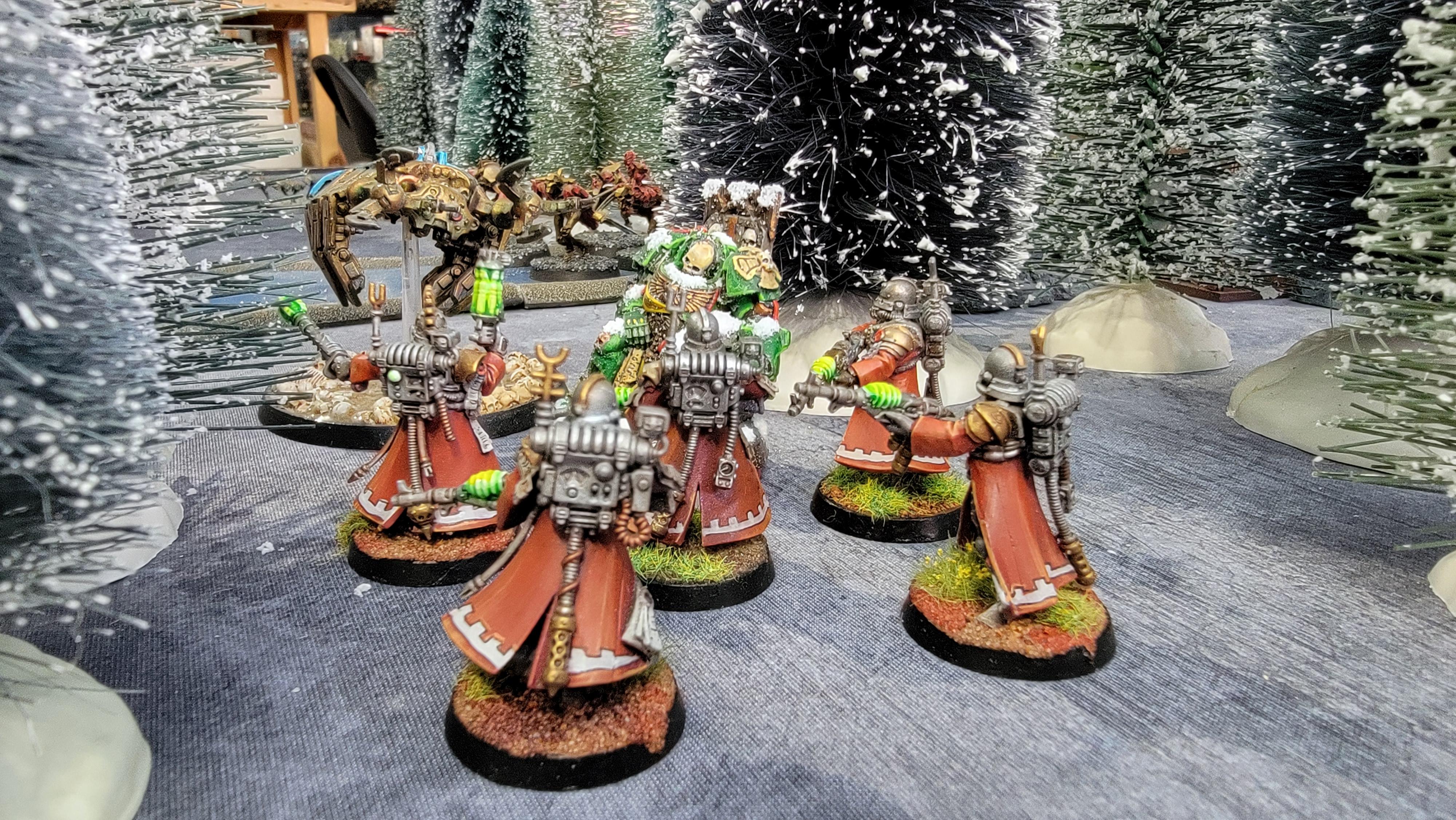 Battle Report, Mechanicus, Necrons, Warhammer 40,000