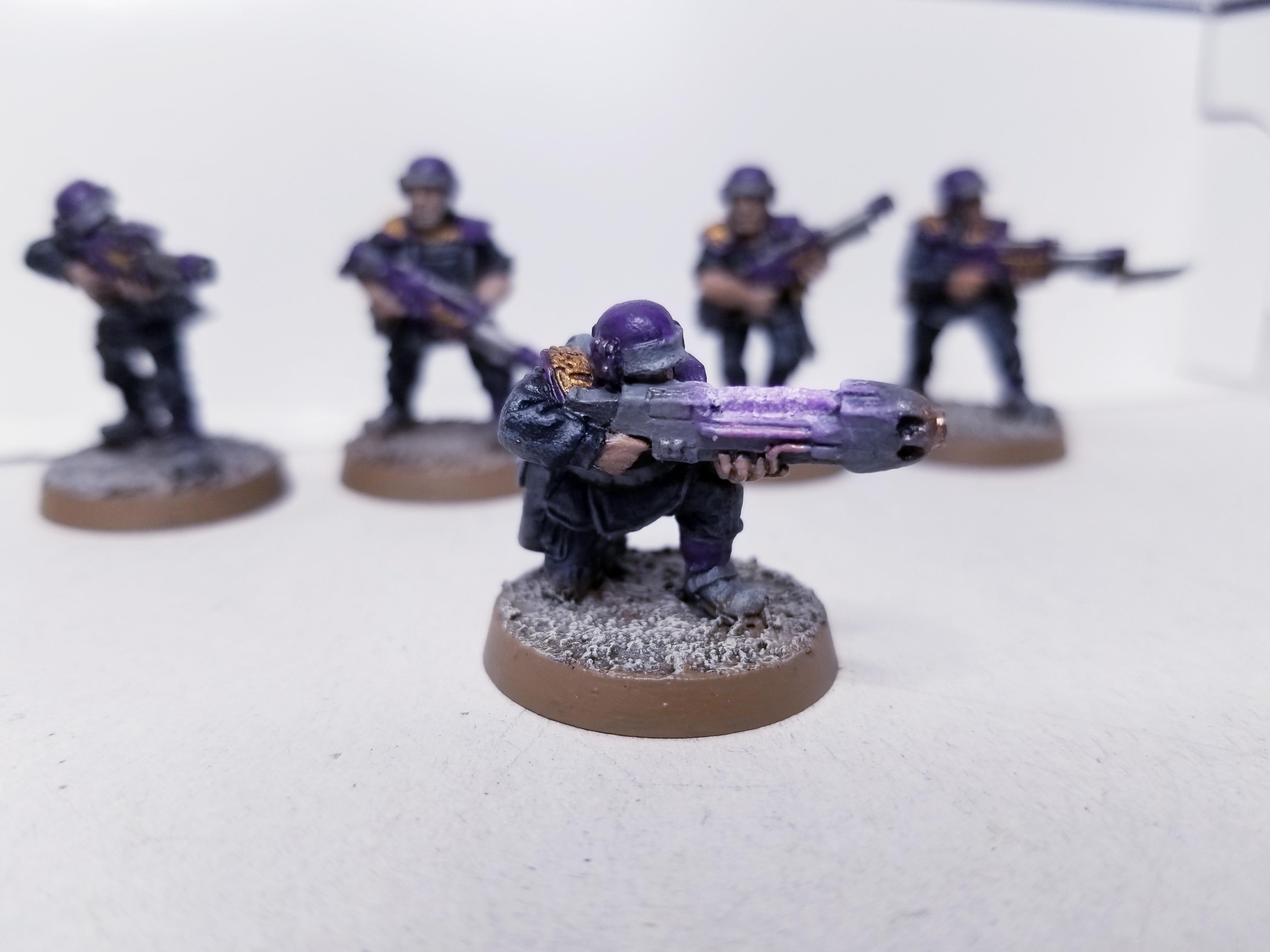 2nd Edition, Cadians, Imperial Guard, Metal