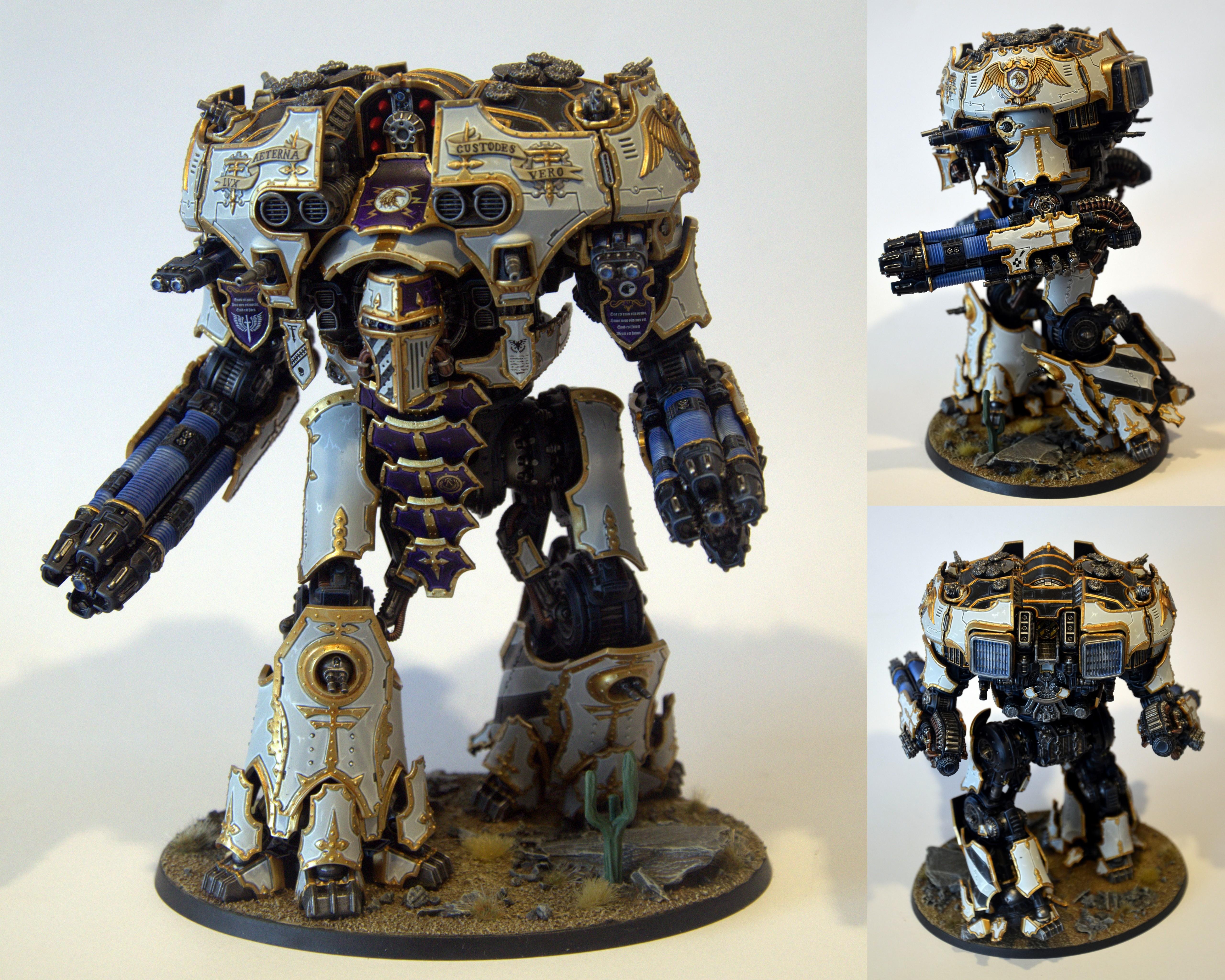 Adeptus Titanicus, Titan, Warhammer 40,000, Warmaster, Warmaster Heavy Battle Titan