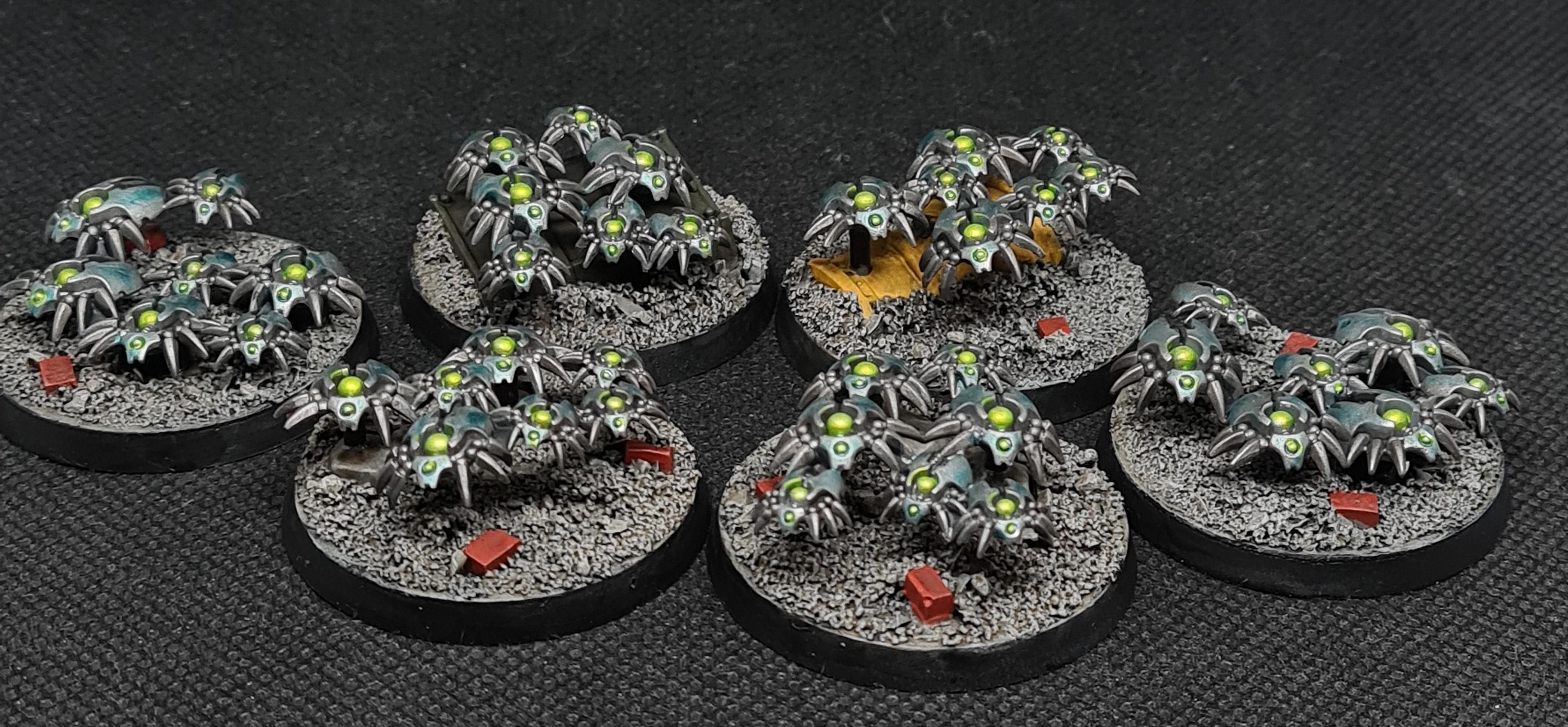 Necrons, Scarab Swarm B - High Angle