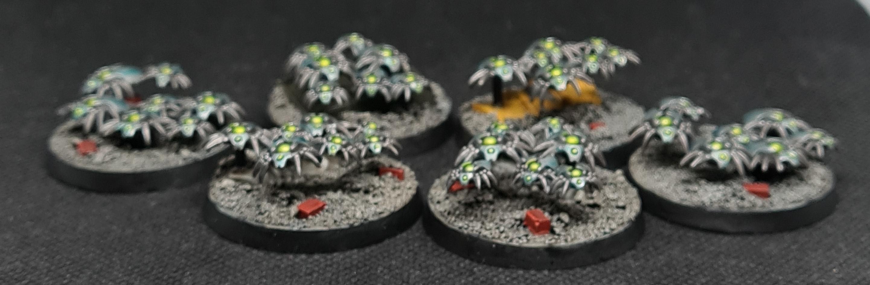 Necrons, Scarab Swarm B - low angle