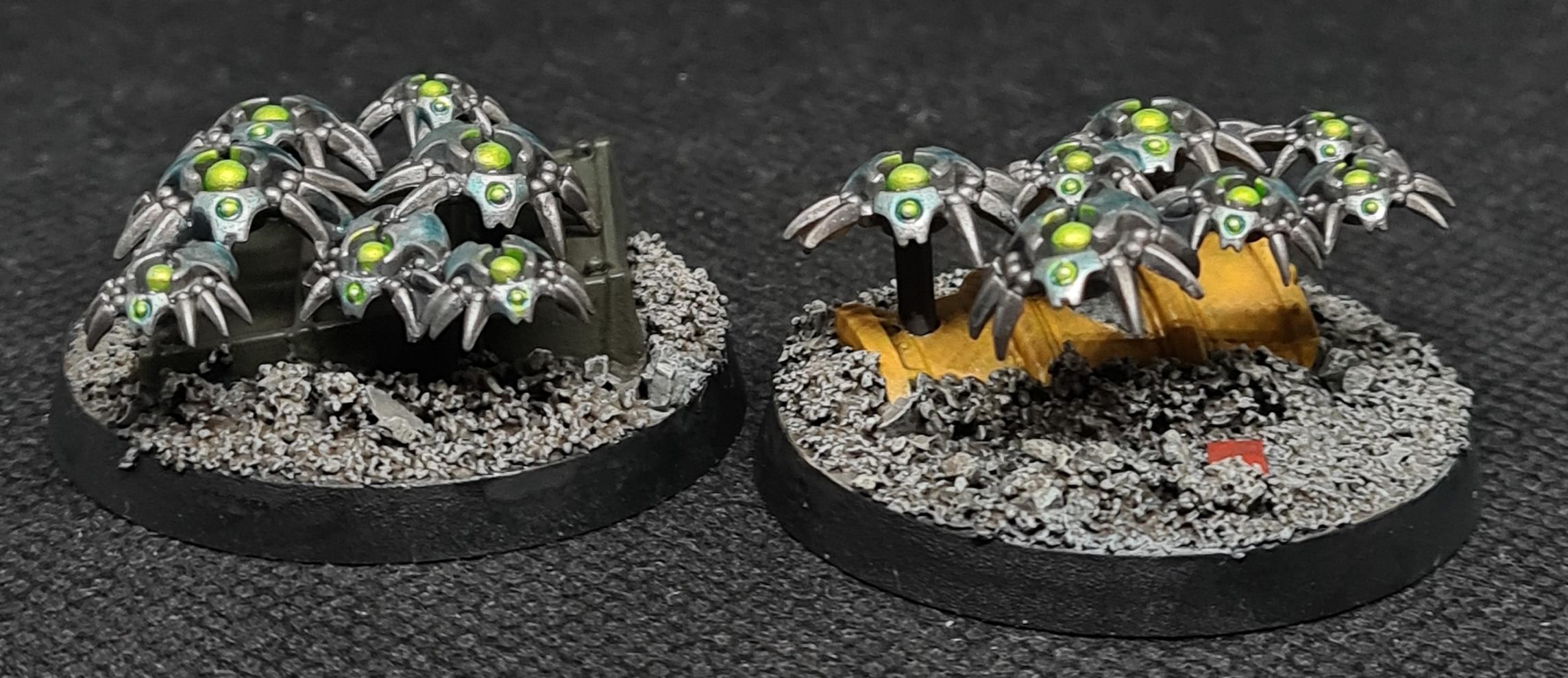 Necrons, Scarabs - 2 on special bases